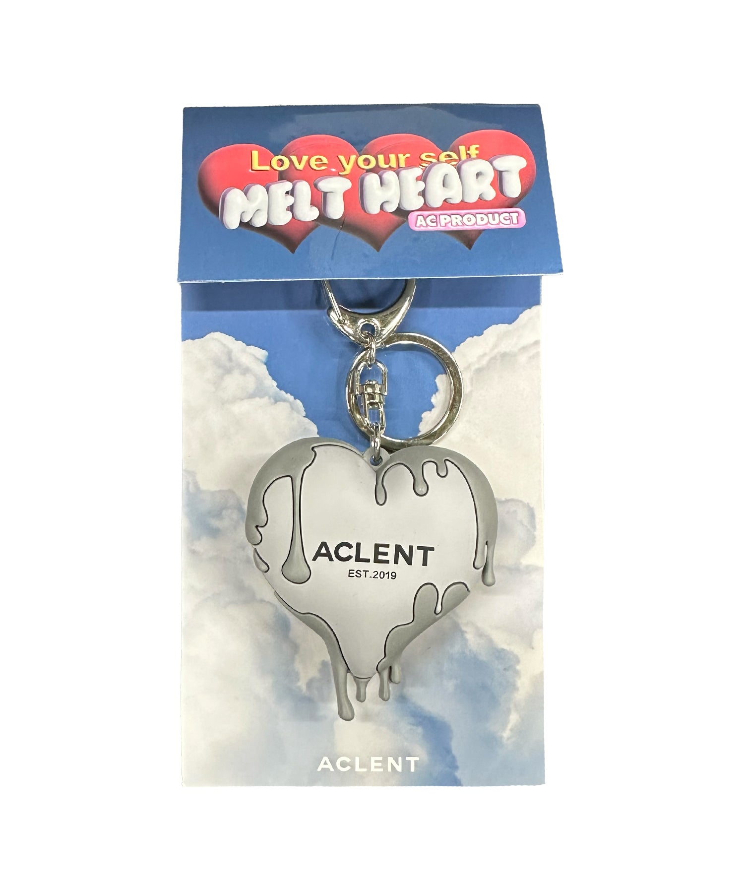 ドリップハートラバーキーホルダー