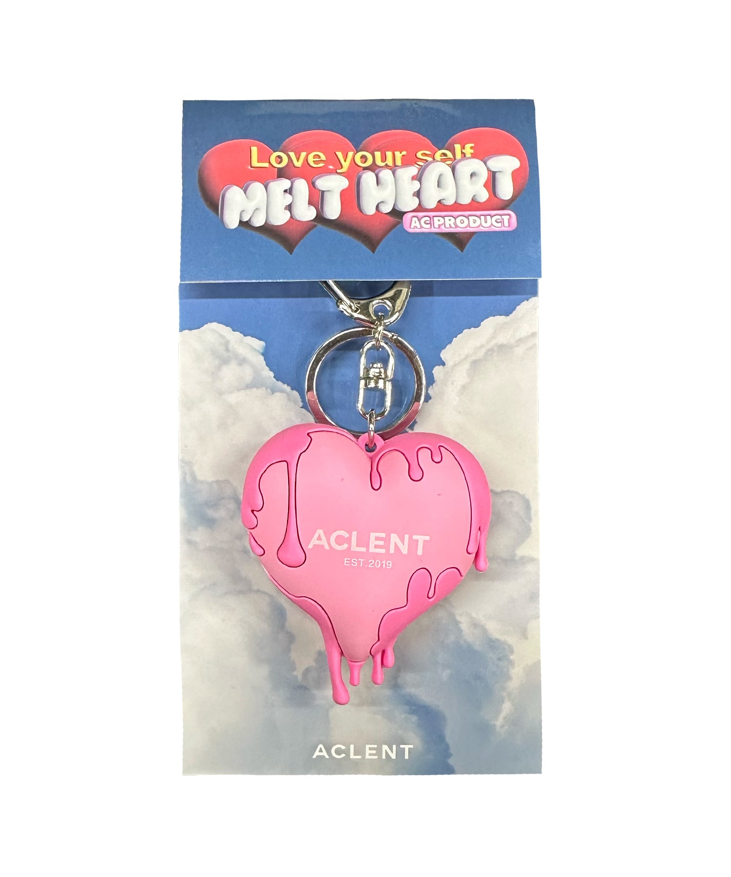 ドリップハートラバーキーホルダー