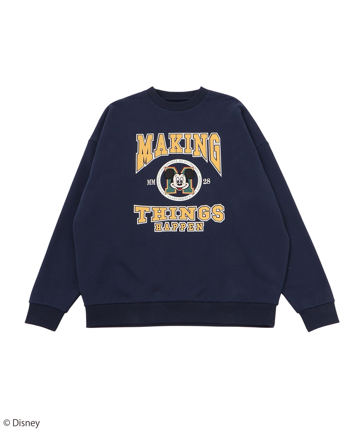 <Mickey Mouse>オーバースウェットシャツ