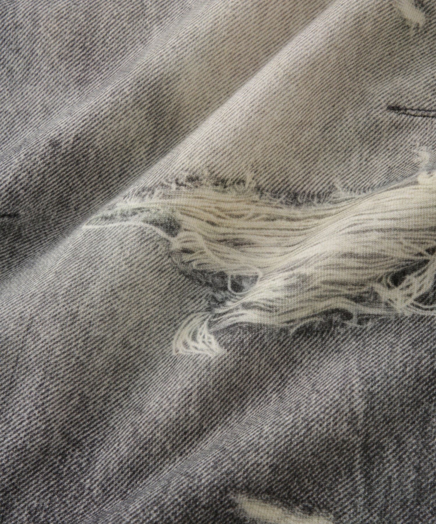 Printed Sweatpants – Denim