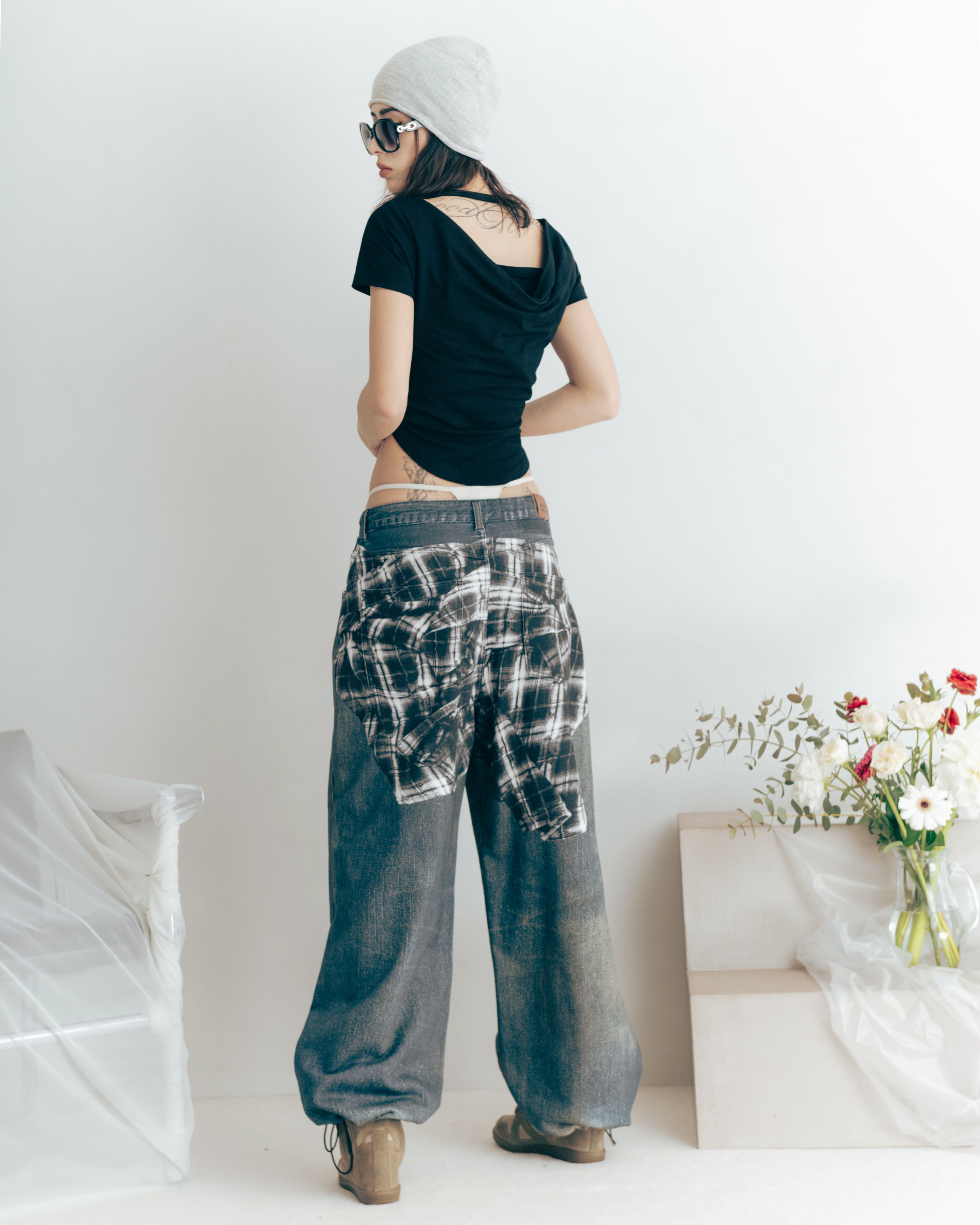 MODEL:169cm/COLOR:BLK/SIZE:F