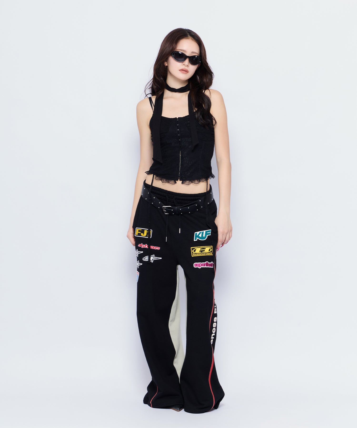 MODEL:170cm/COLOR:BLK/SIZE:F