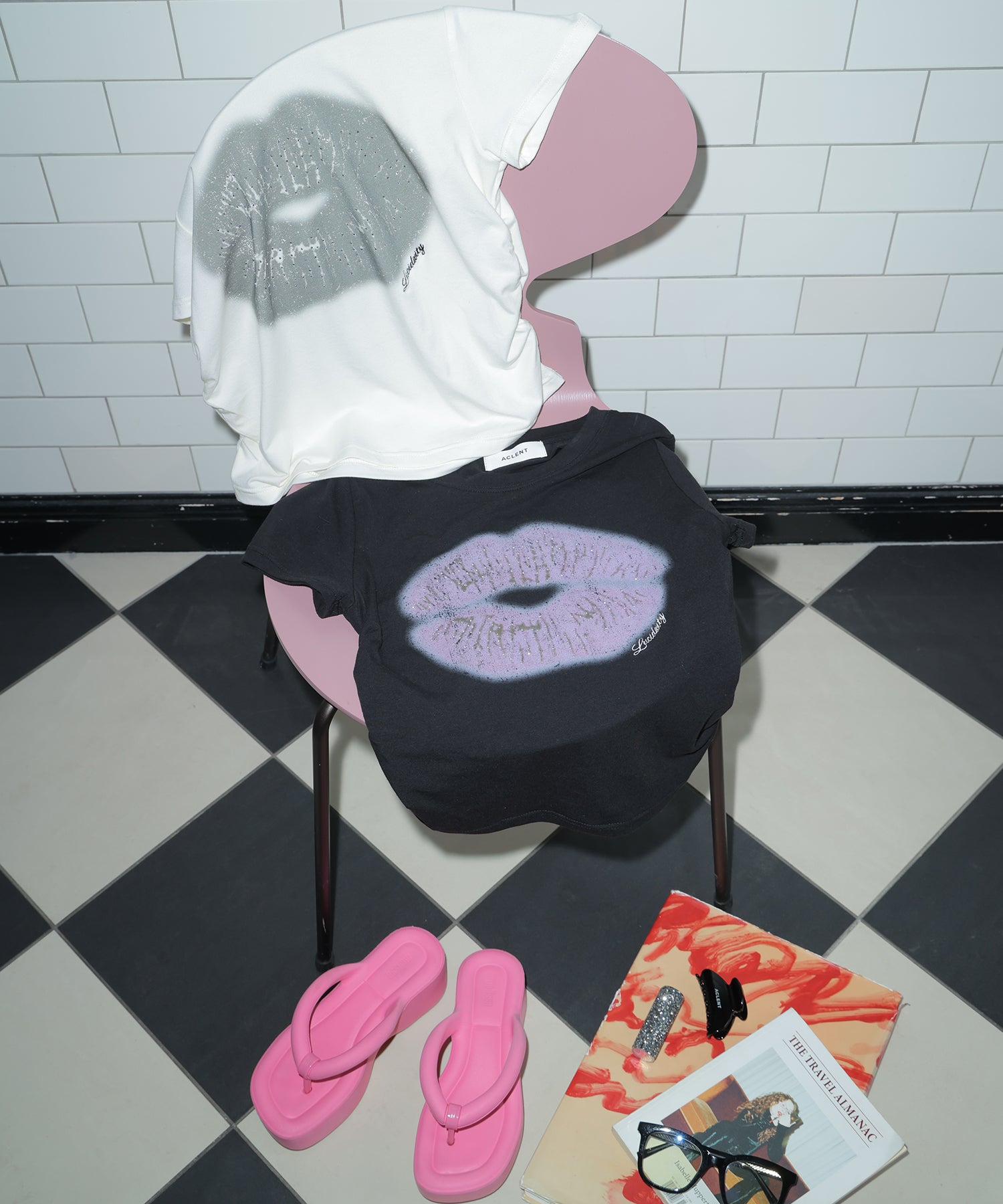 Lip Print Tee