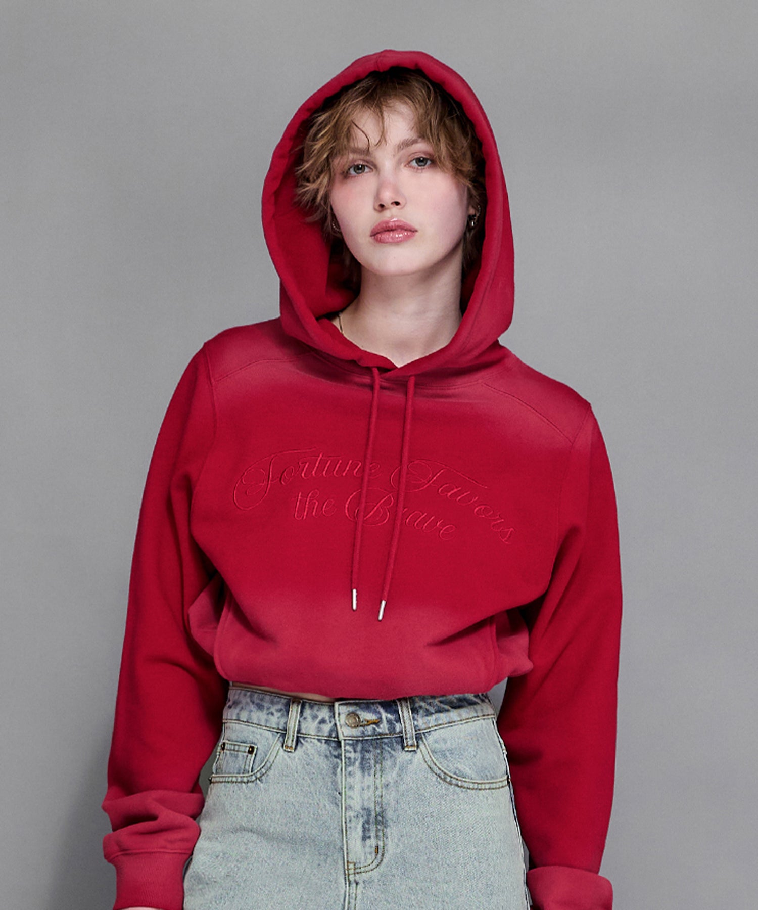 【ルクア大阪店限定カラー】MODEL:170cm/COLOR:RED/SIZE:F