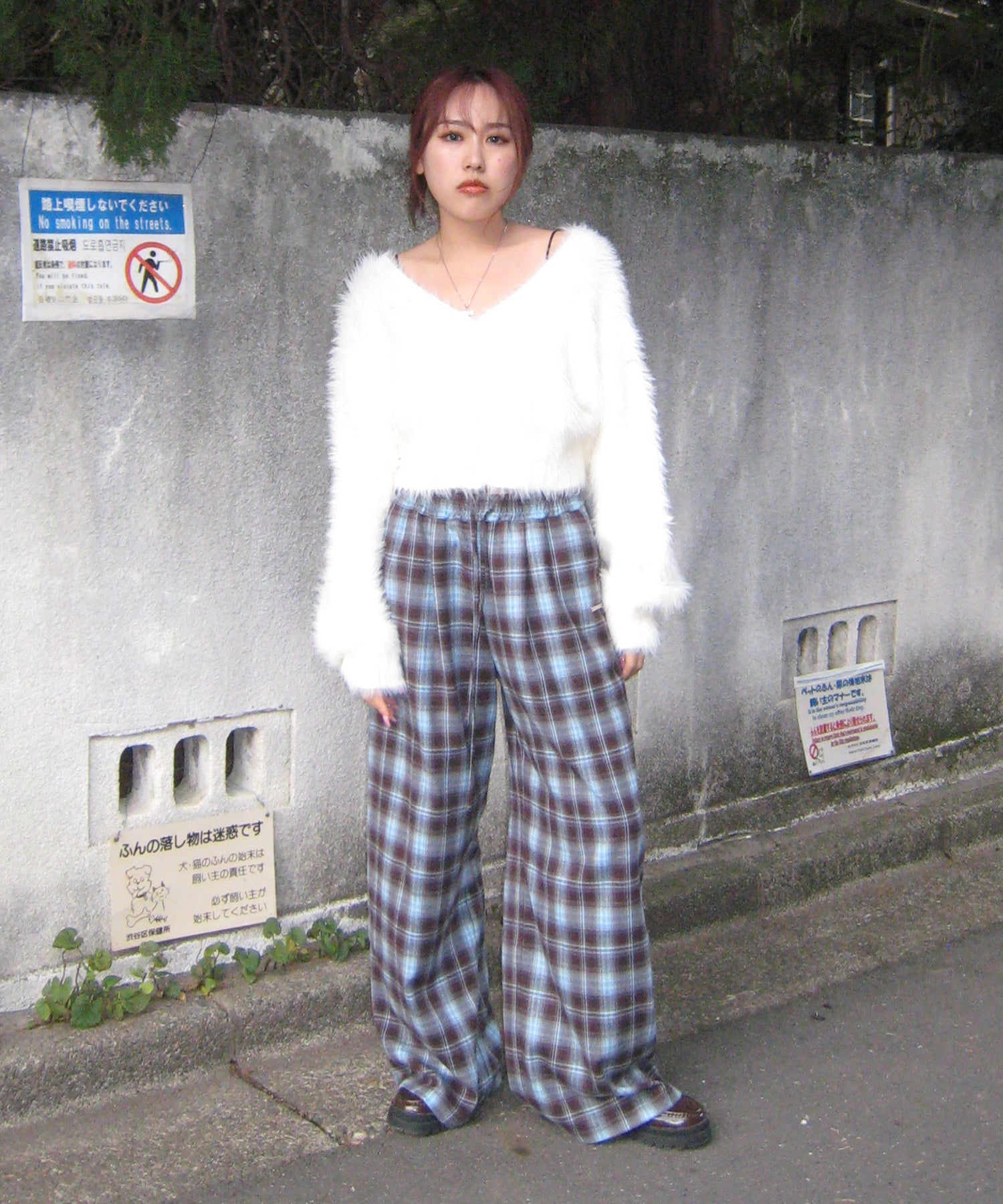 STAFF:158cm/COLOR:BROWN/SIZE:F