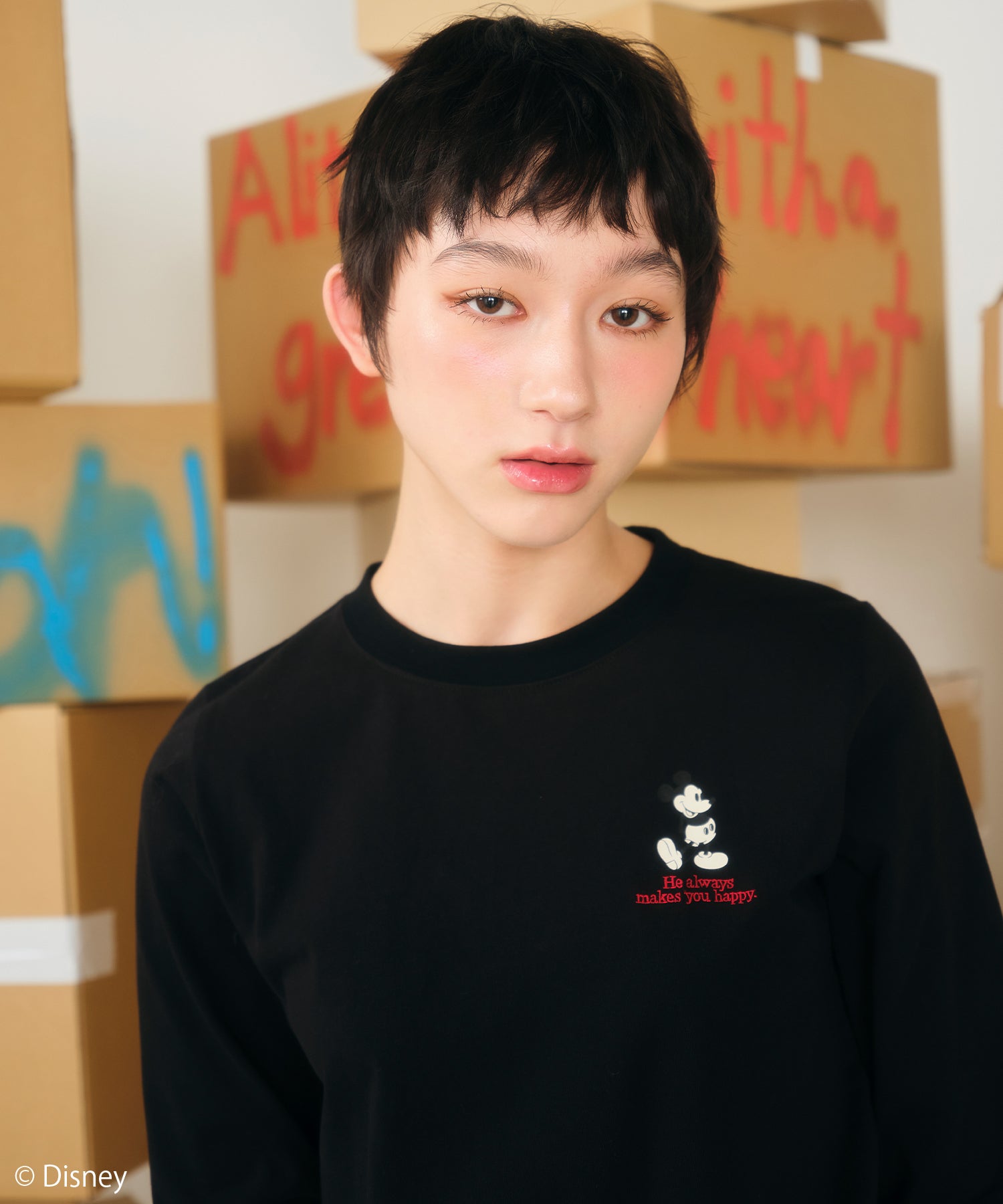 MODEL:166cm/COLOR:BLACK/SIZE:F