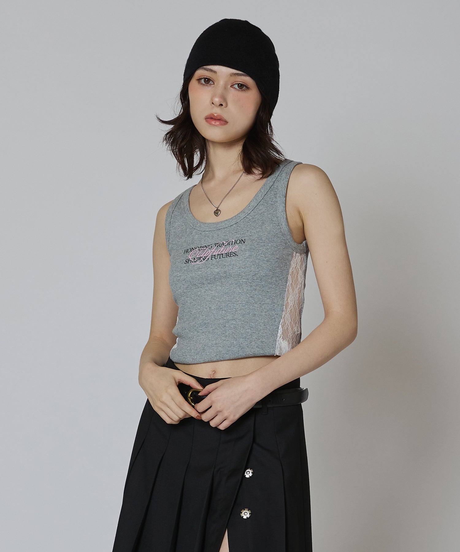 MODEL:163cm/COLOR:GRAY/SIZE:F