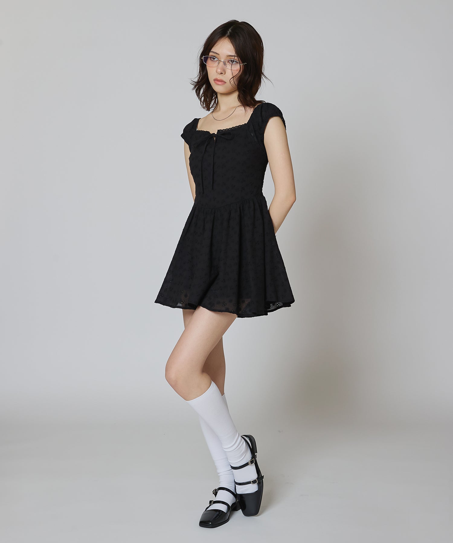MODEL:163cm/COLOR:BLACK/SIZE:S
