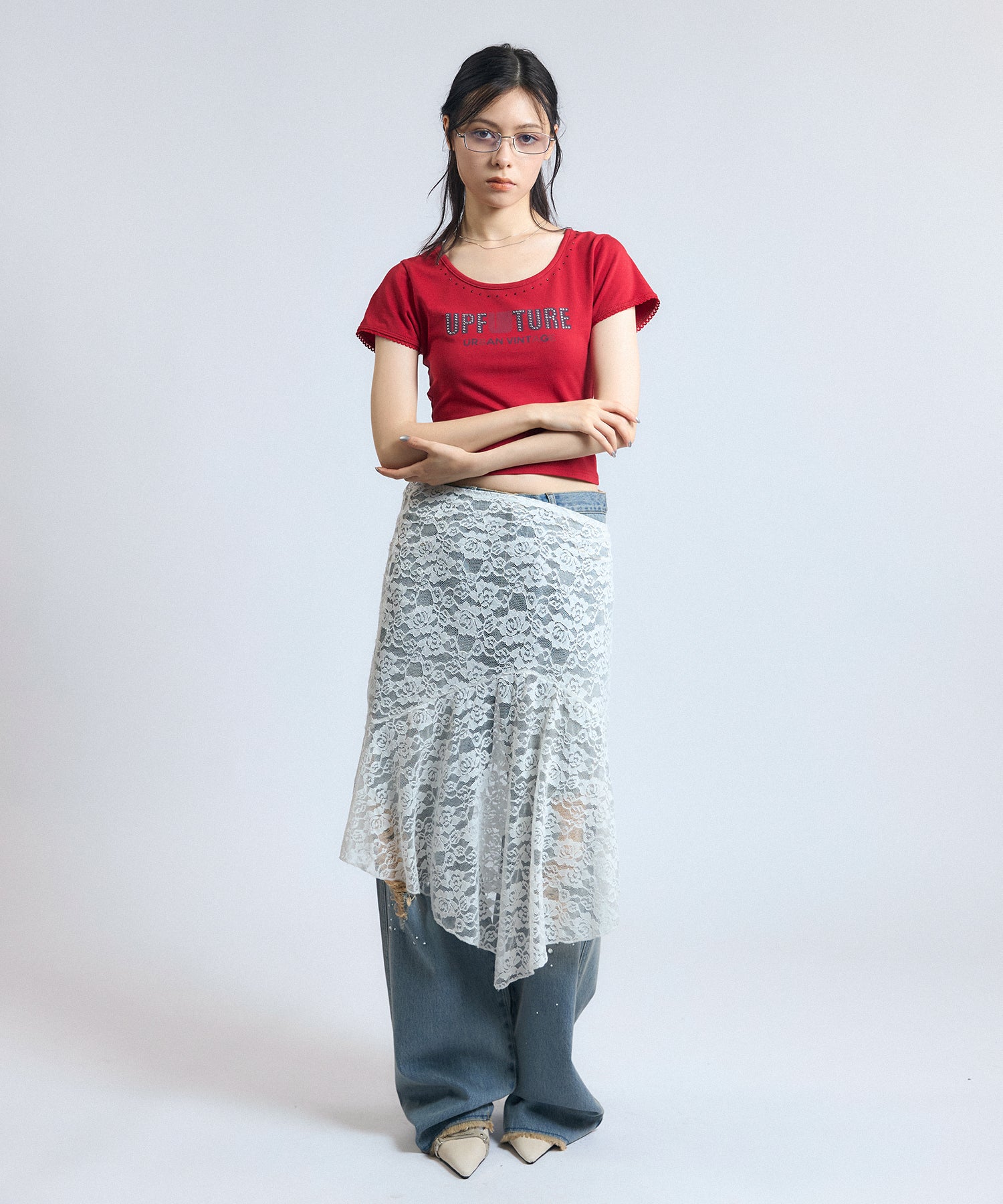 MODEL:163cm/COLOR:RED/SIZE:F
