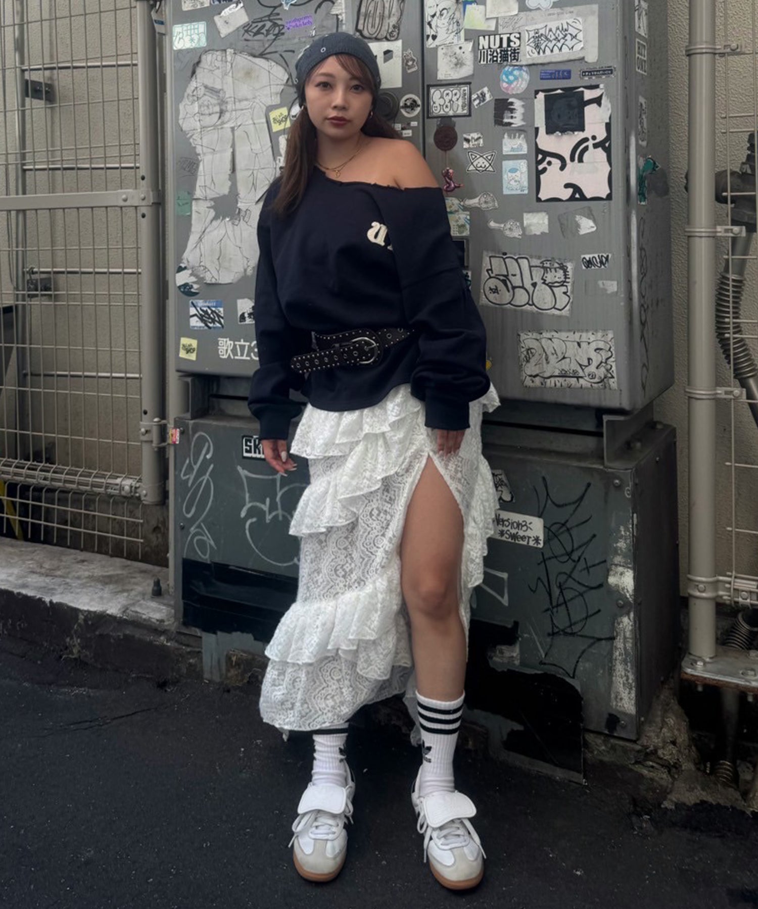 STAFF:150cm/COLOR:NAVY/SIZE:F