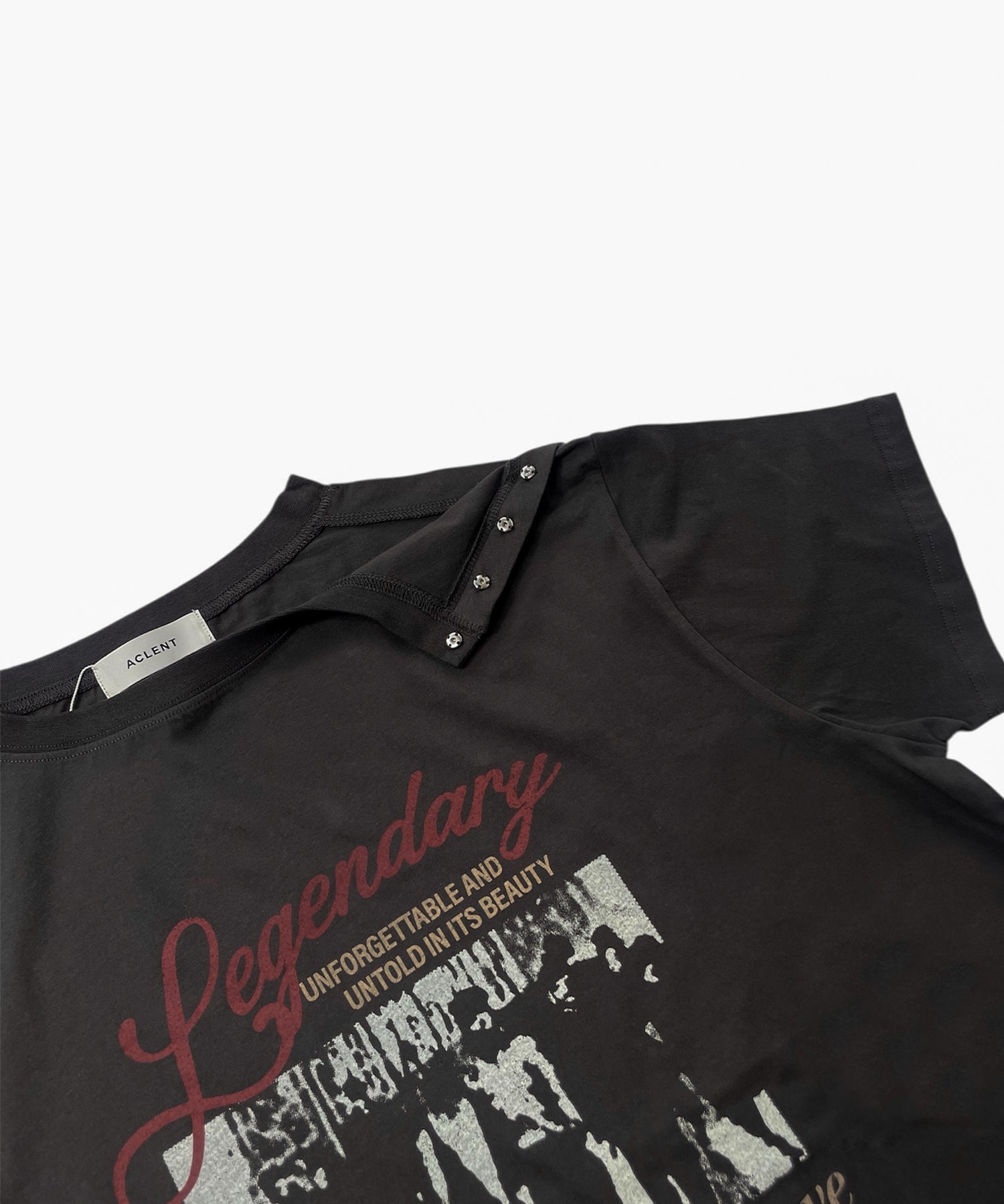 2wayアシンメトリーヴィンテージT