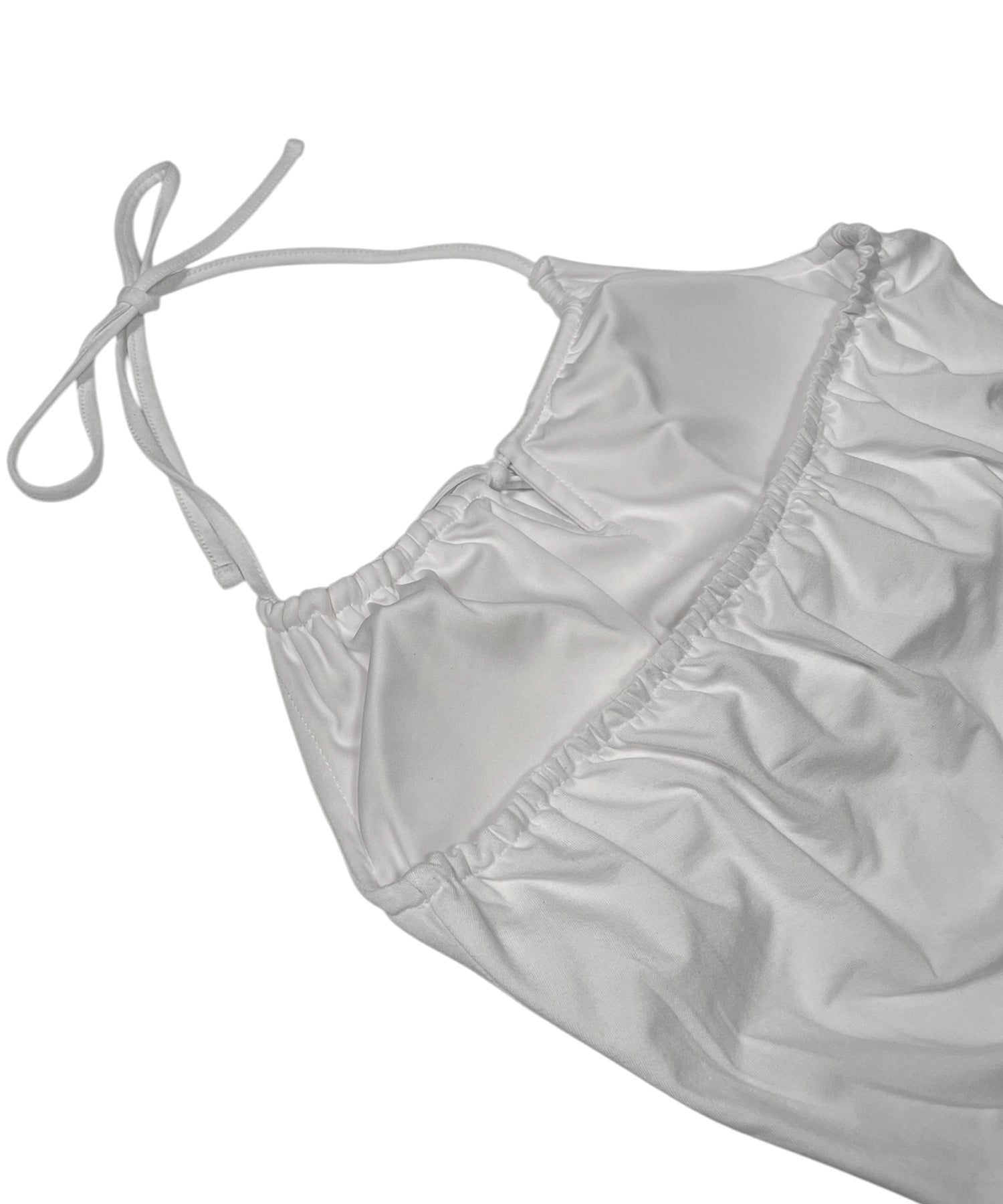 ホルターキャミソールレースカーデセット