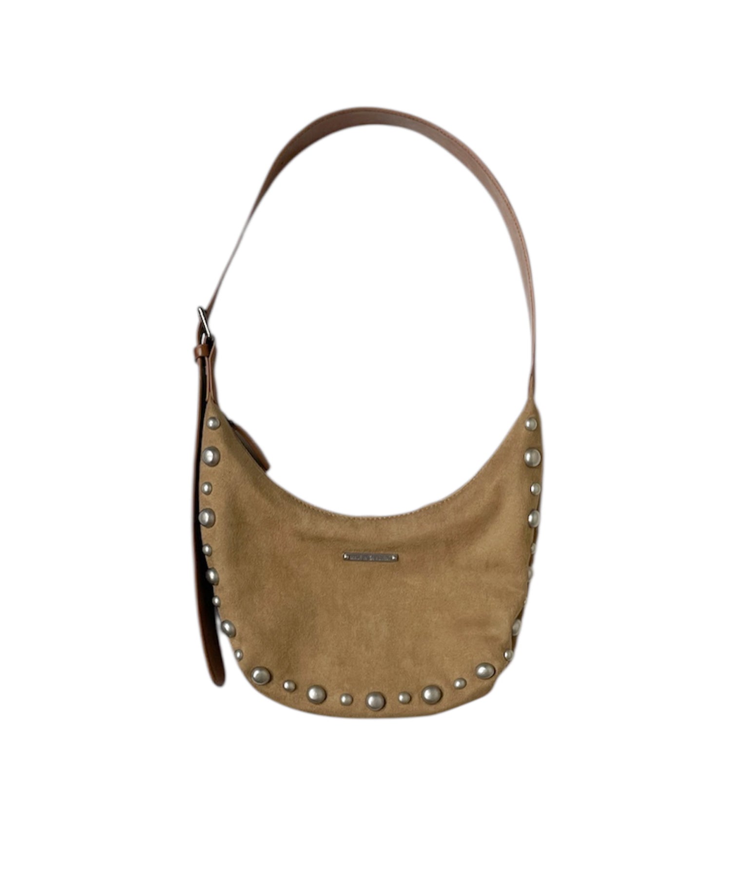 スエードショルダーバッグ