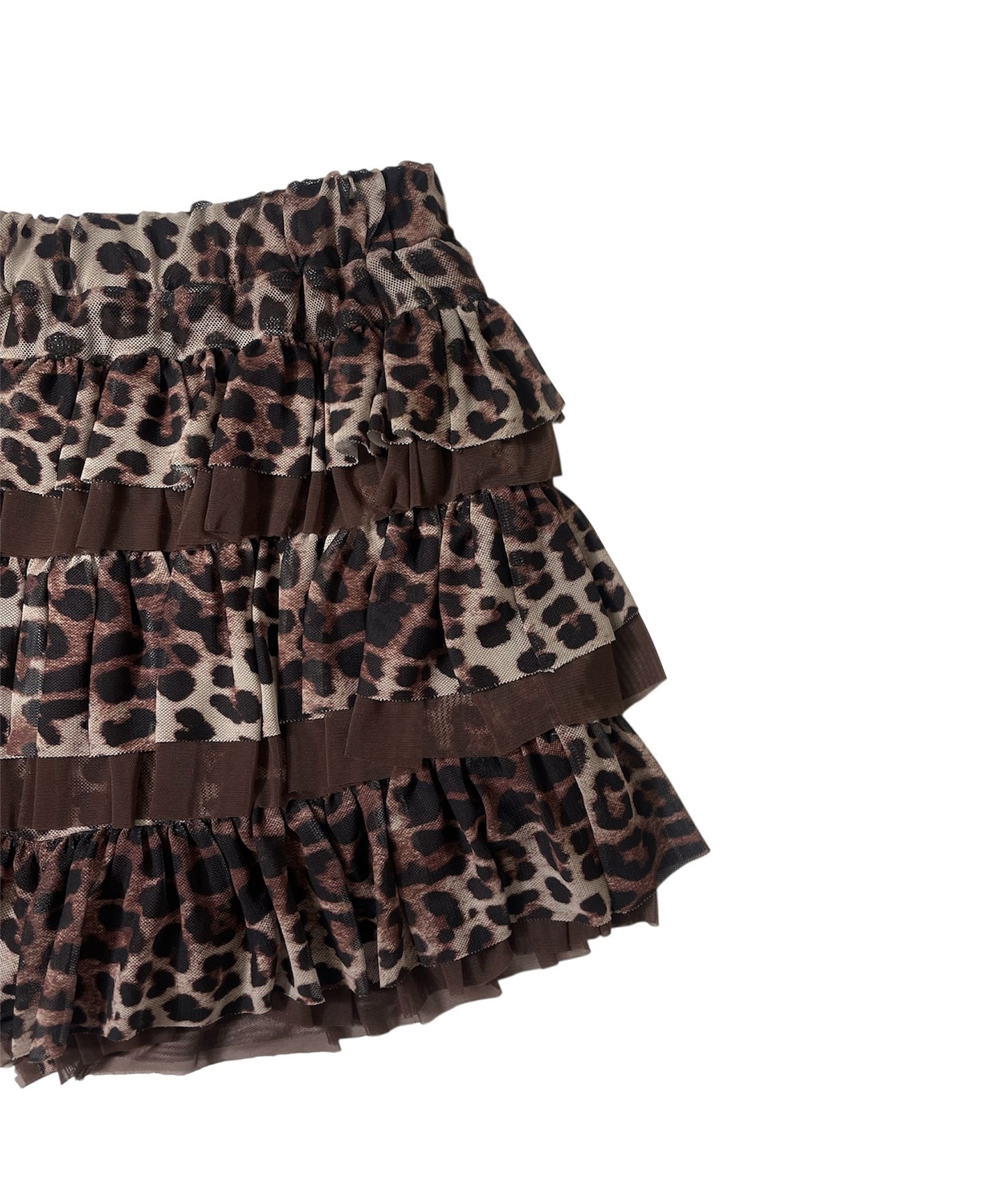 チュールフリルショートパンツ