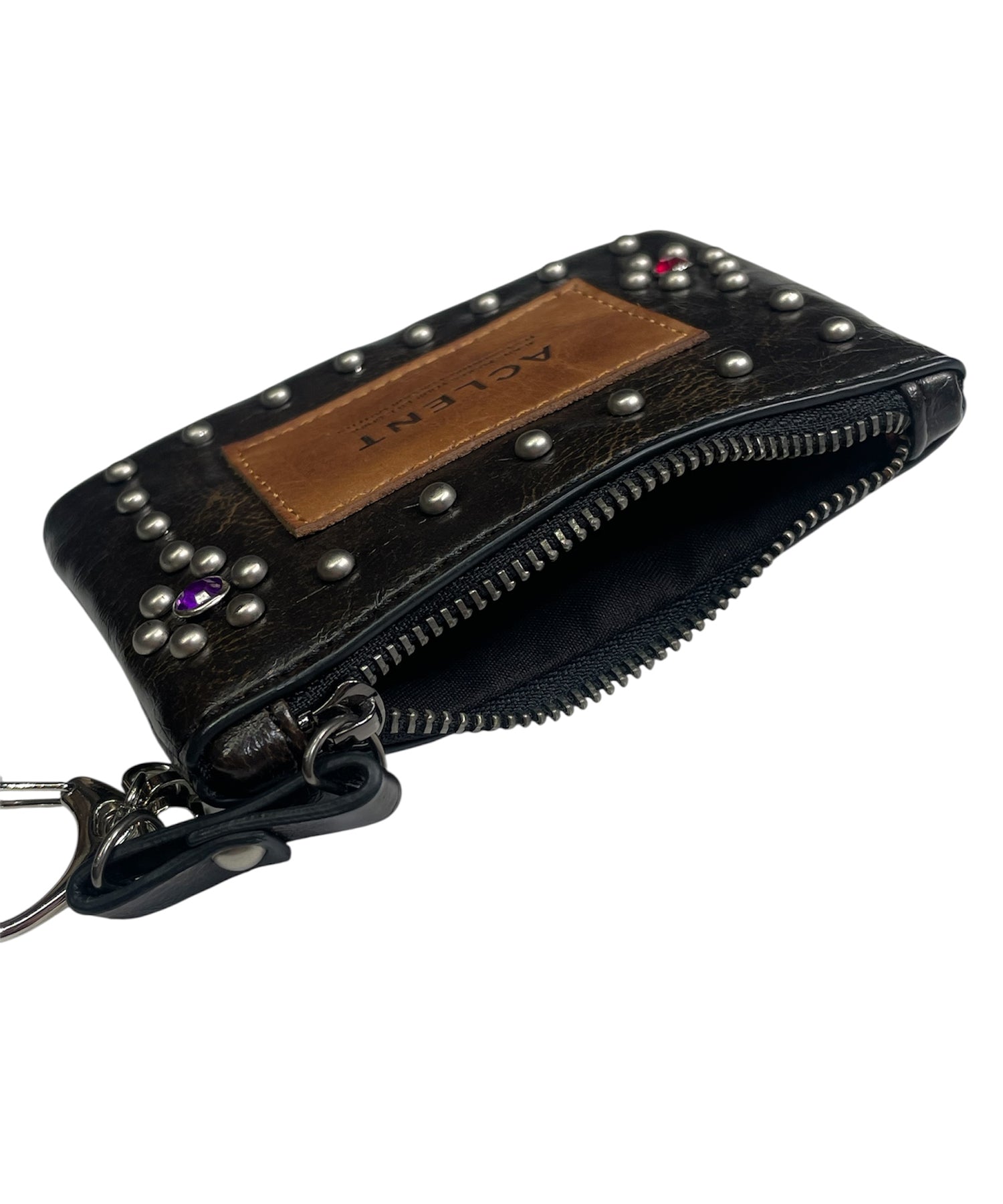 スタッズキーチェーンウォレット