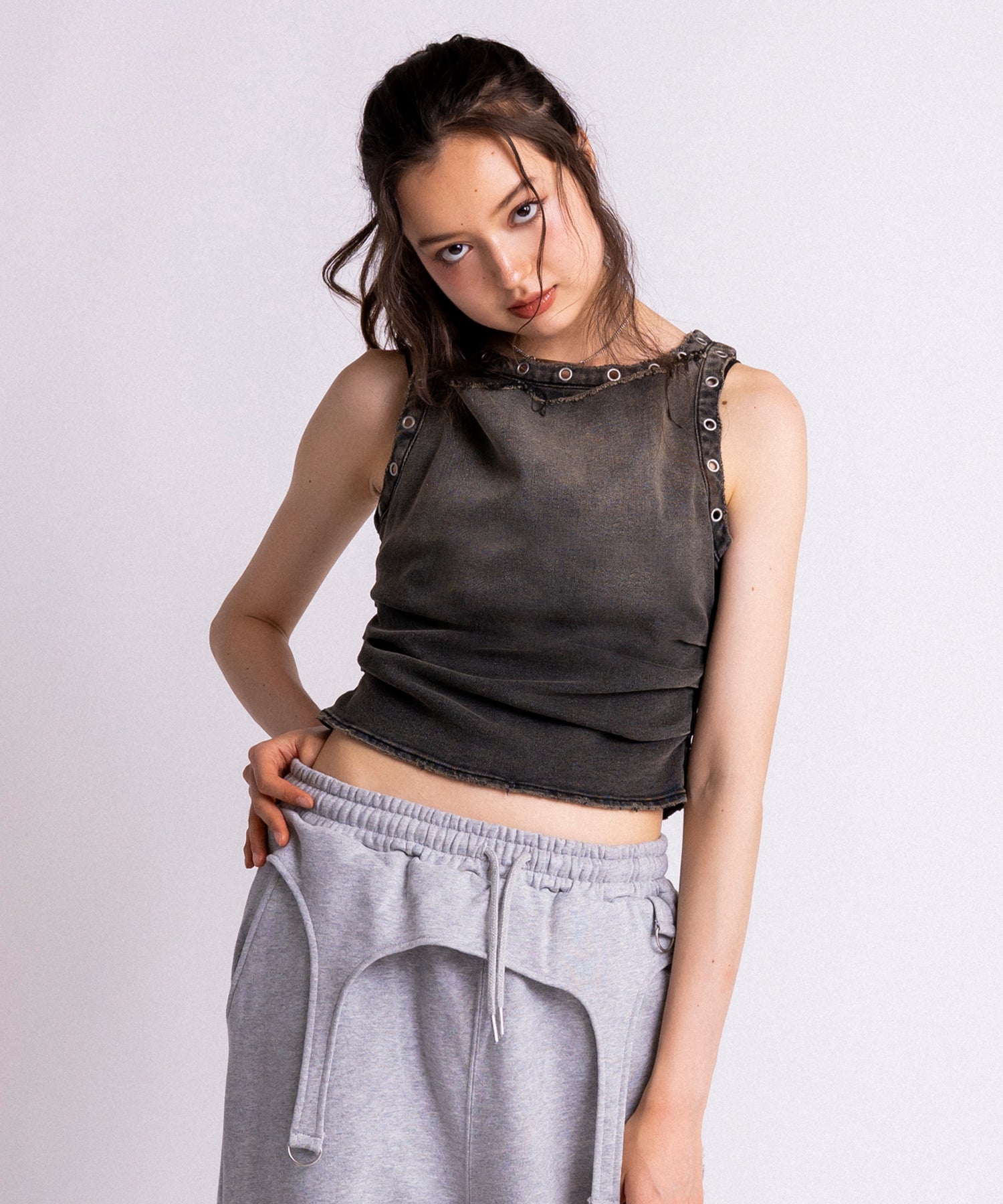 MODEL:171cm/COLOR:BLACK/SIZE:F