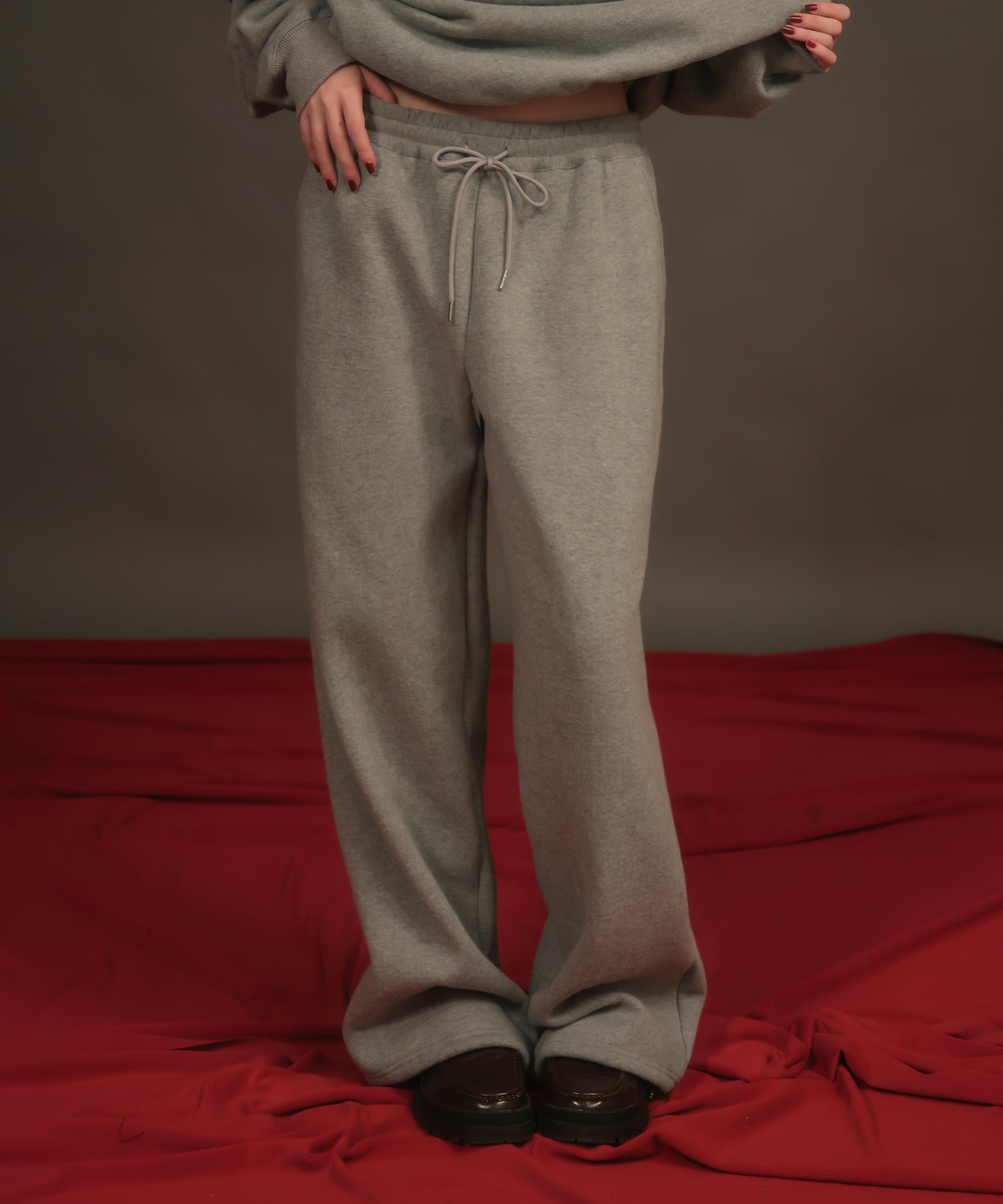 MODEL:163cm/COLOR:GRAY/SIZE:F