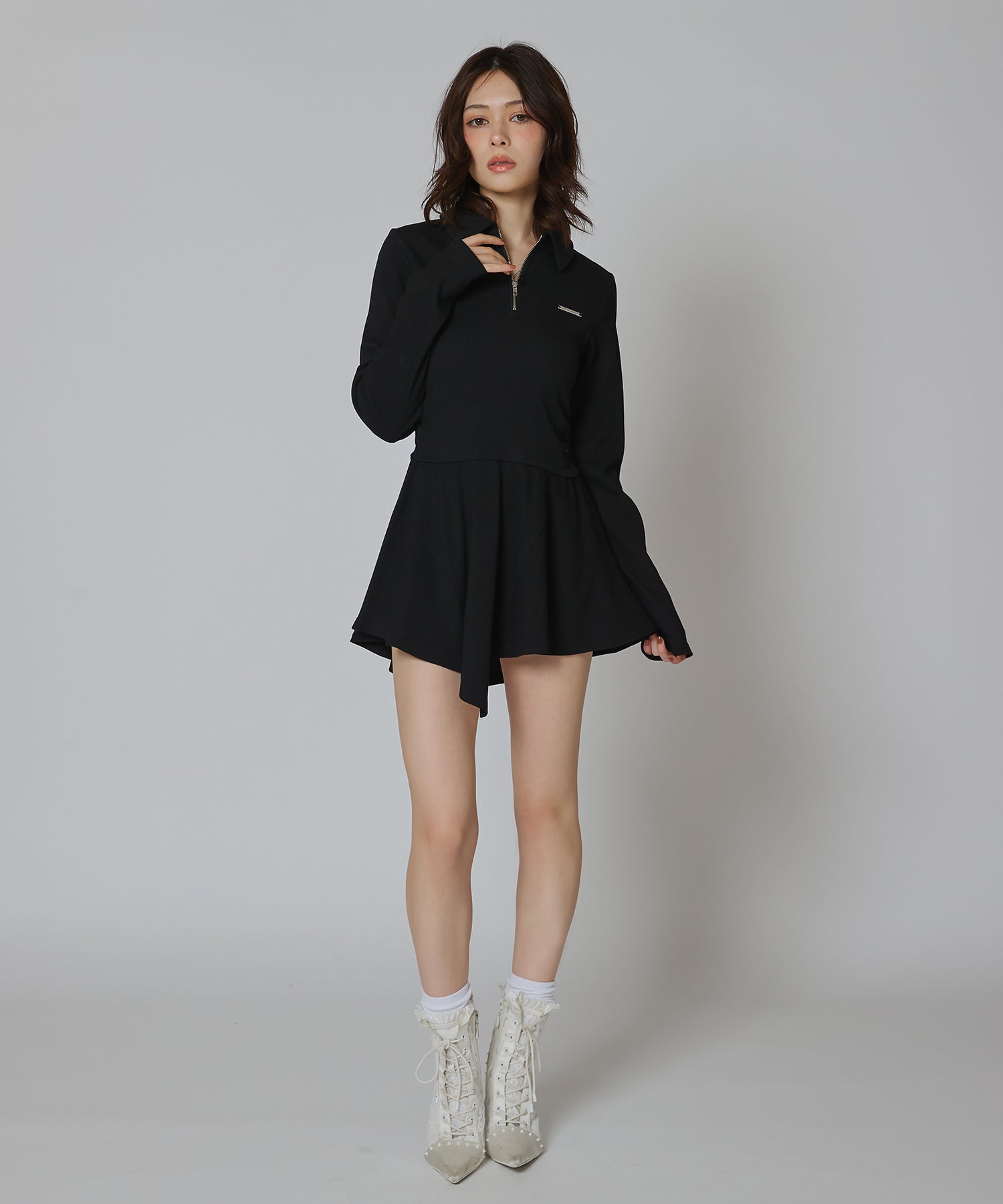 MODEL:163cm/COLOR:BLACK/SIZE:F