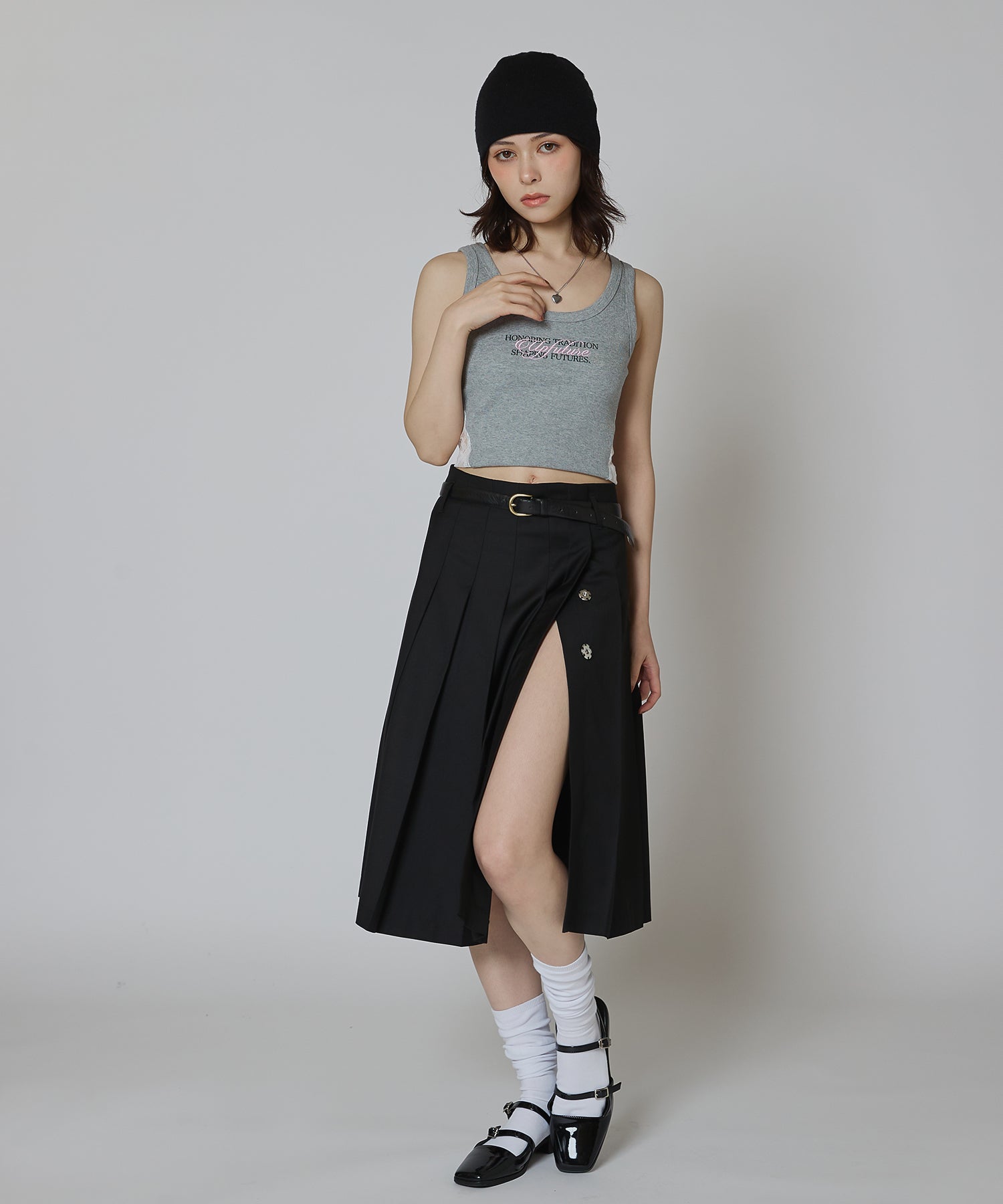 MODEL:163cm/COLOR:BLACK/SIZE:F