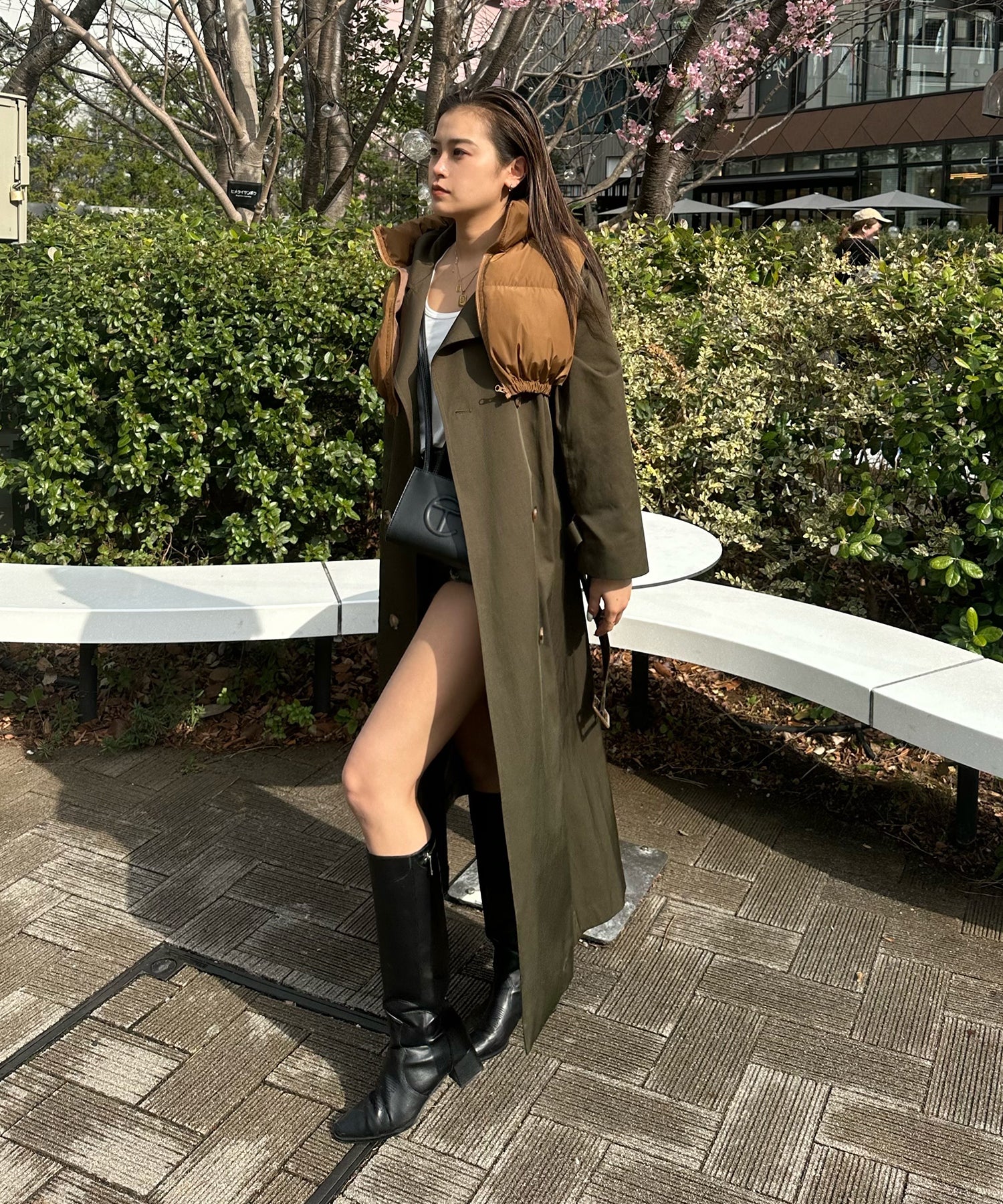 STAFF:168cm/COLOR:KHAKI/SIZE:F