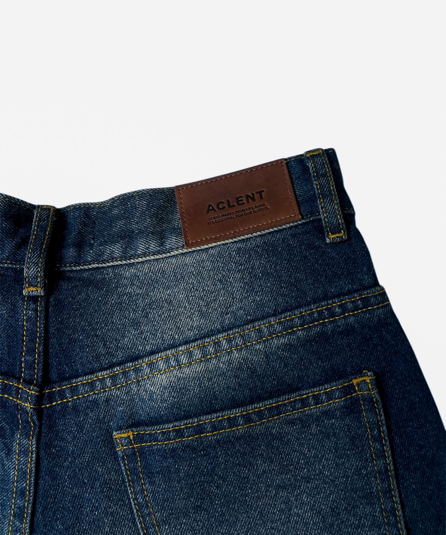 H/Wセミフレアデニムパンツ