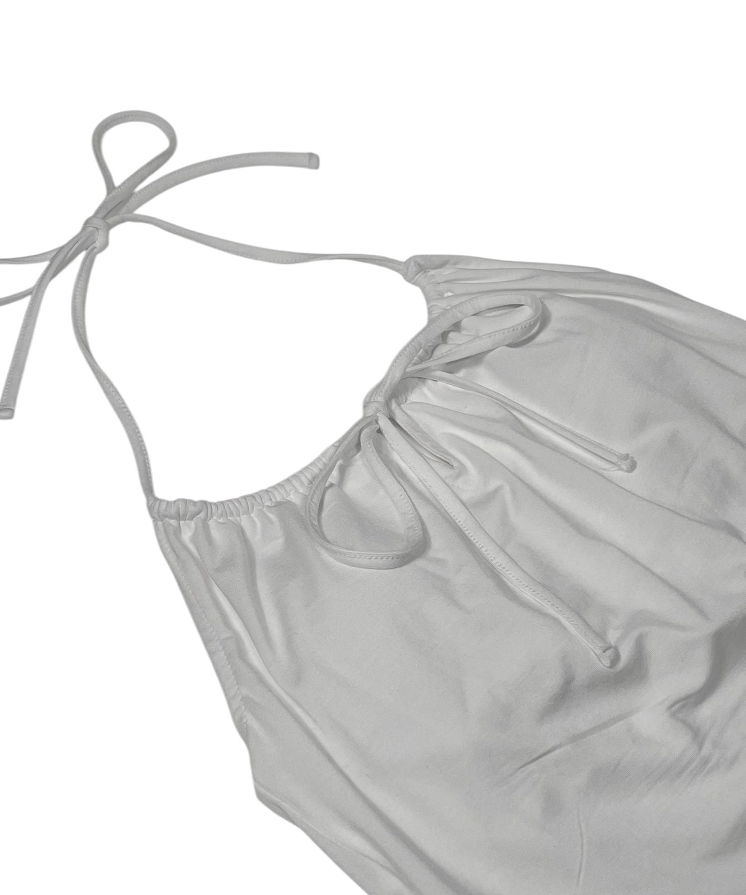 ホルターキャミソールレースカーデセット