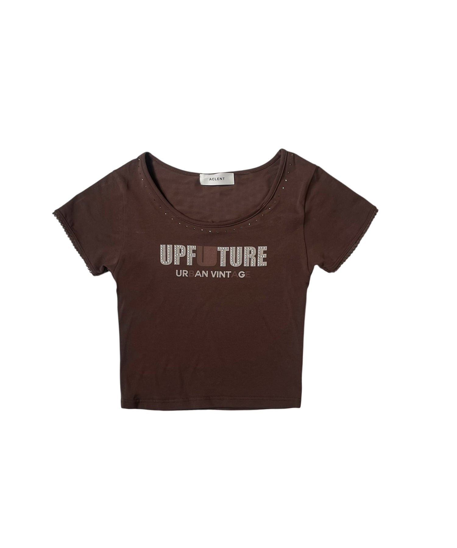 スタッズプリントロゴミニT