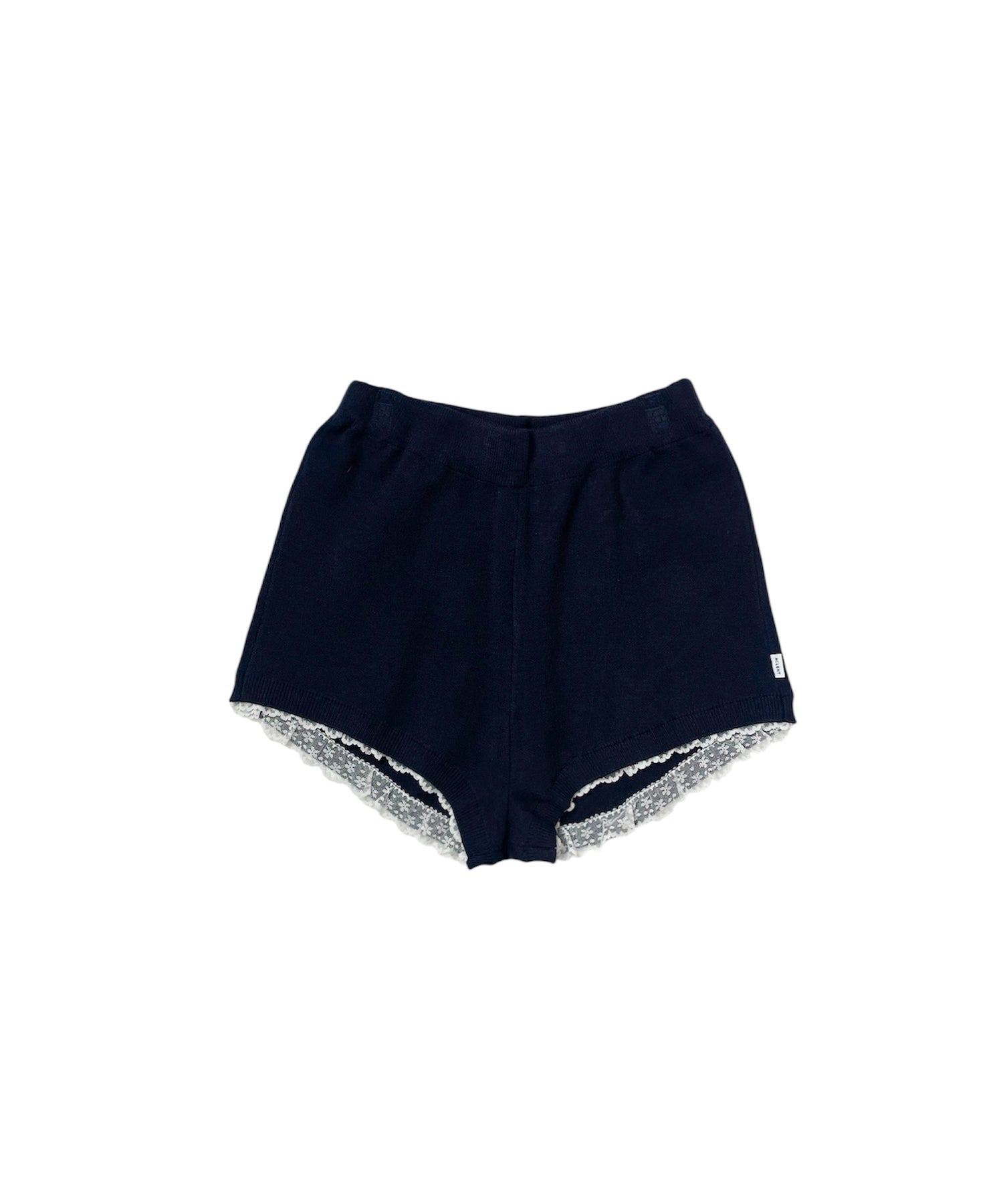 レースニットミニショーパン