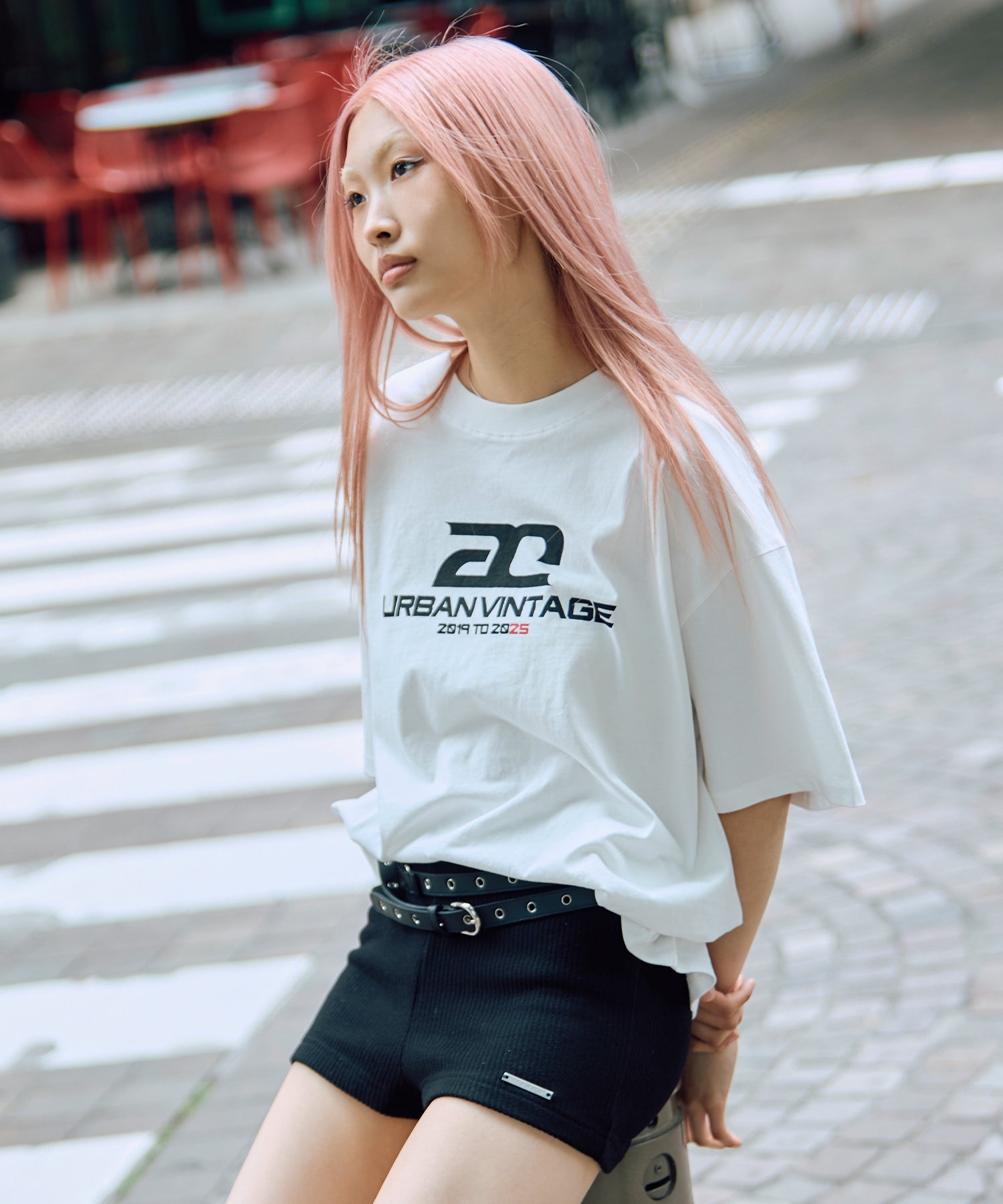 MODEL:175cm/COLOR:WHITE/SIZE:F