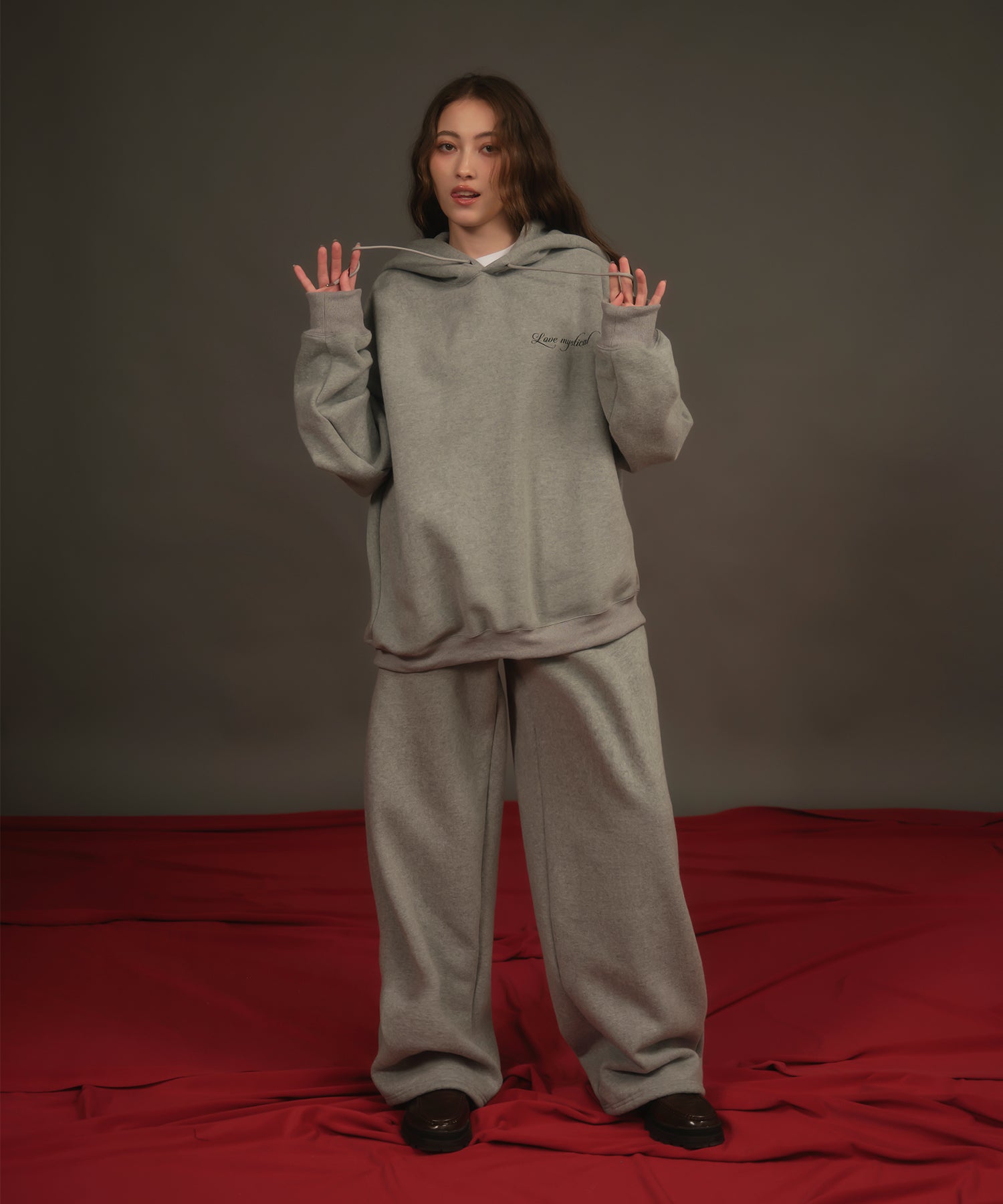 MODEL:163cm/COLOR:GRAY/SIZE:F