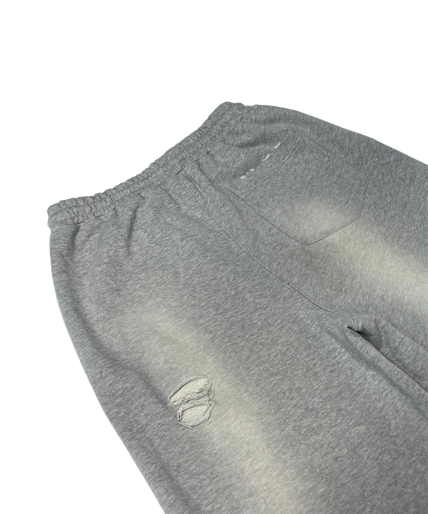 J/Wダメージスウェットワイドパンツ