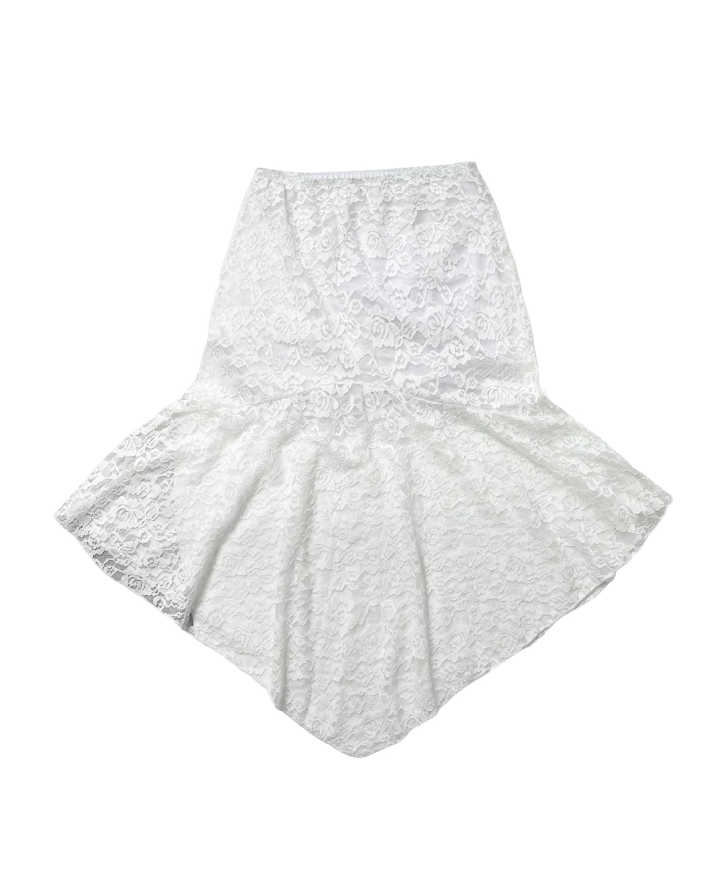 レースミディスカート