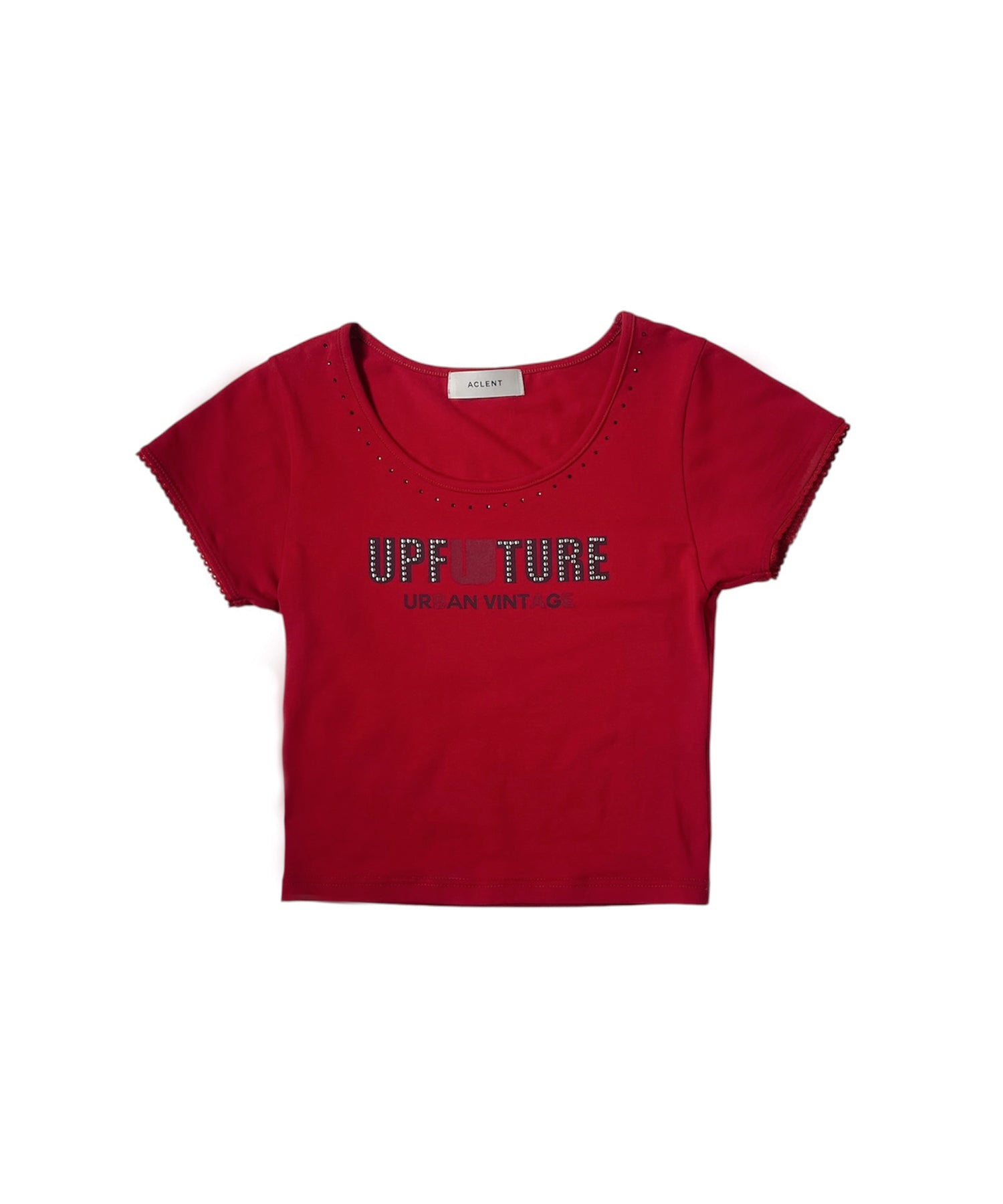 スタッズプリントロゴミニT