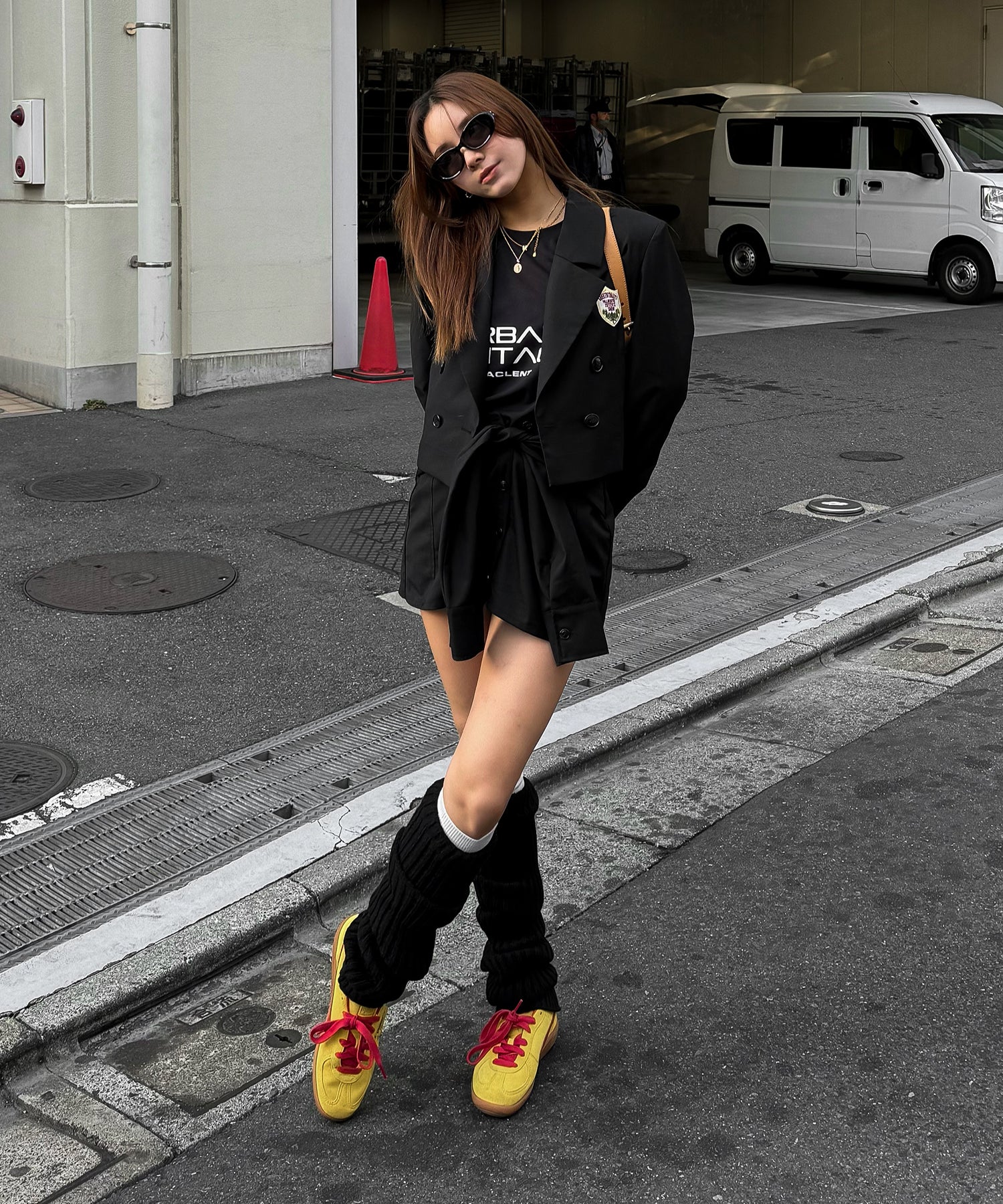 DIRECTOR:161cm/COLOR:BLK/SIZE:F