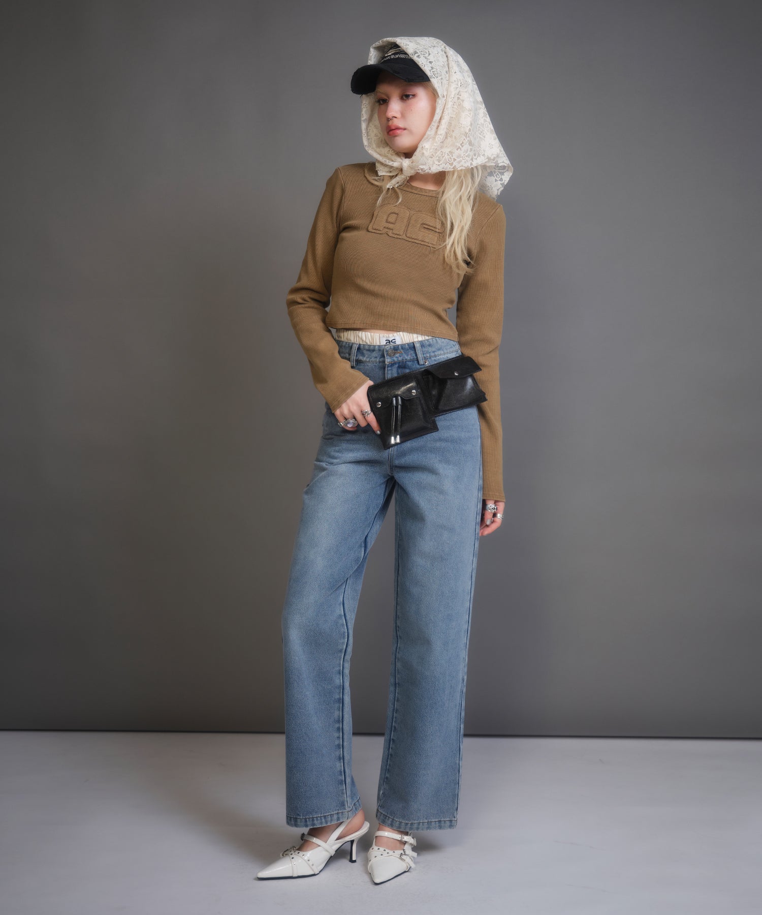 MODEL:170cm/COLOR:BEIGE/SIZE:F