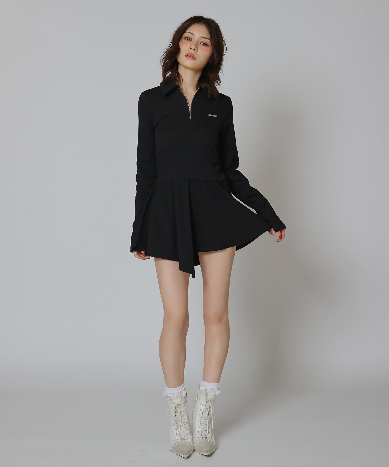 MODEL:163cm/COLOR:BLACK/SIZE:F