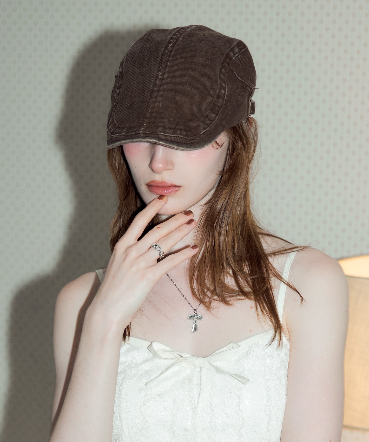 MODEL:174cm/COLOR:BROWN/SIZE:F