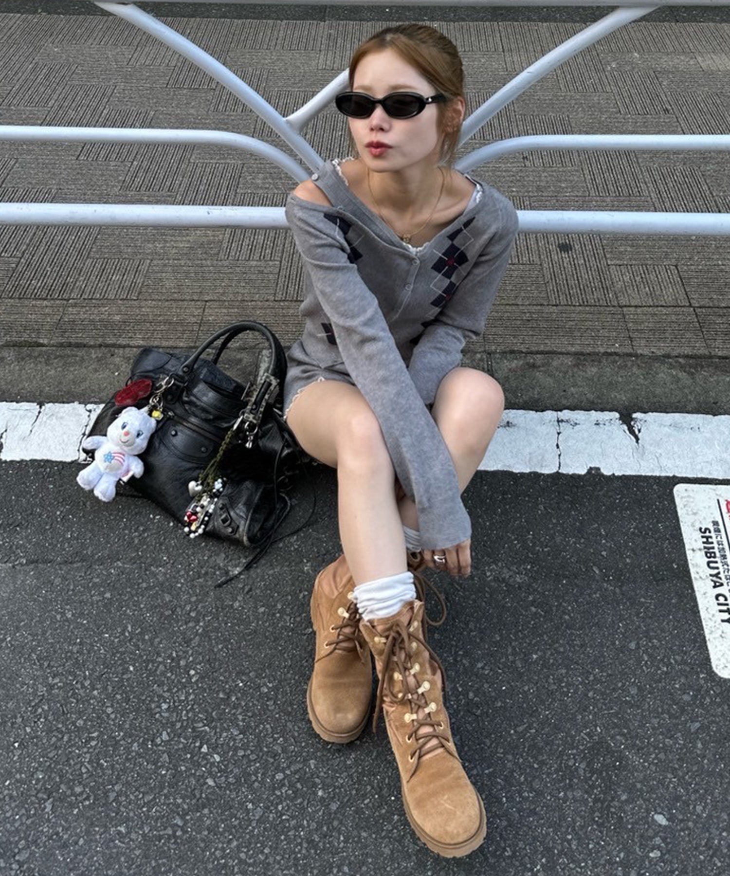 STAFF:155cm/COLOR:GRAY/SIZE:F