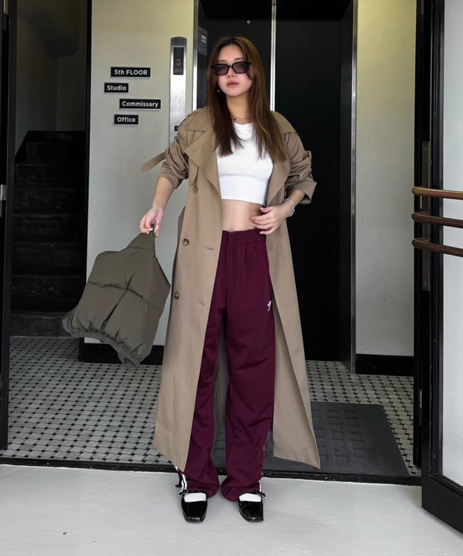 DIRECTOR:161cm/COLOR:BEIGE/SIZE:F