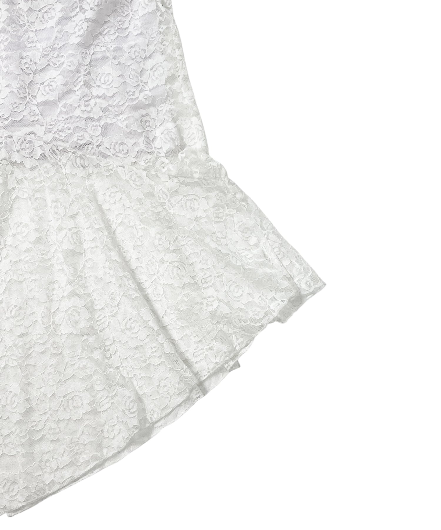 レースミディスカート