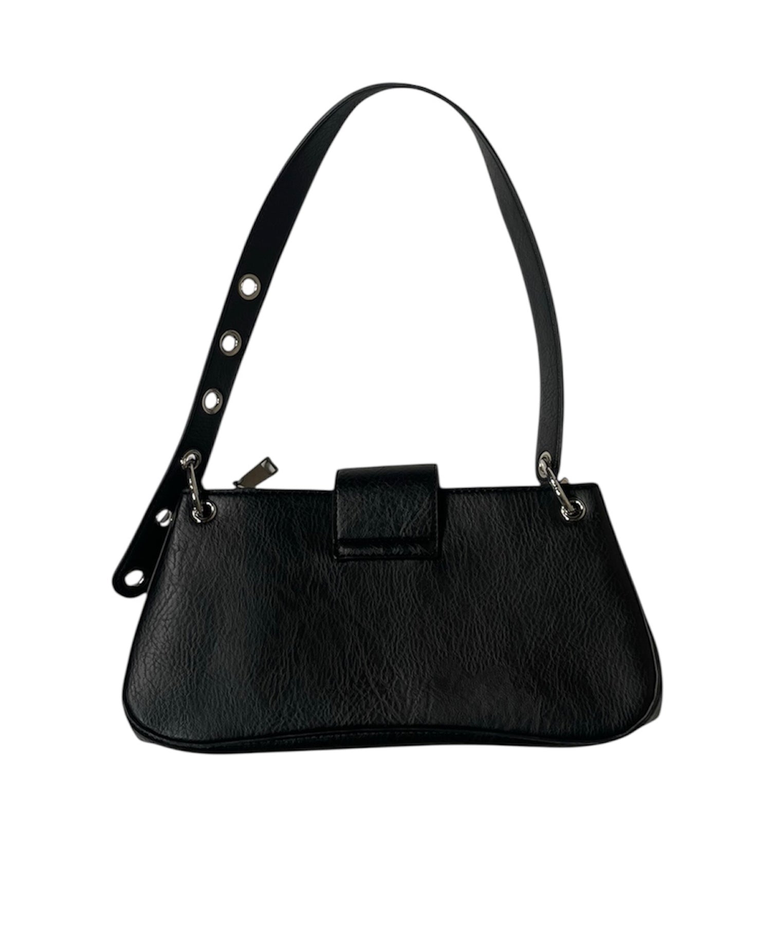 チェーンリンクレザーワンハンドルバック