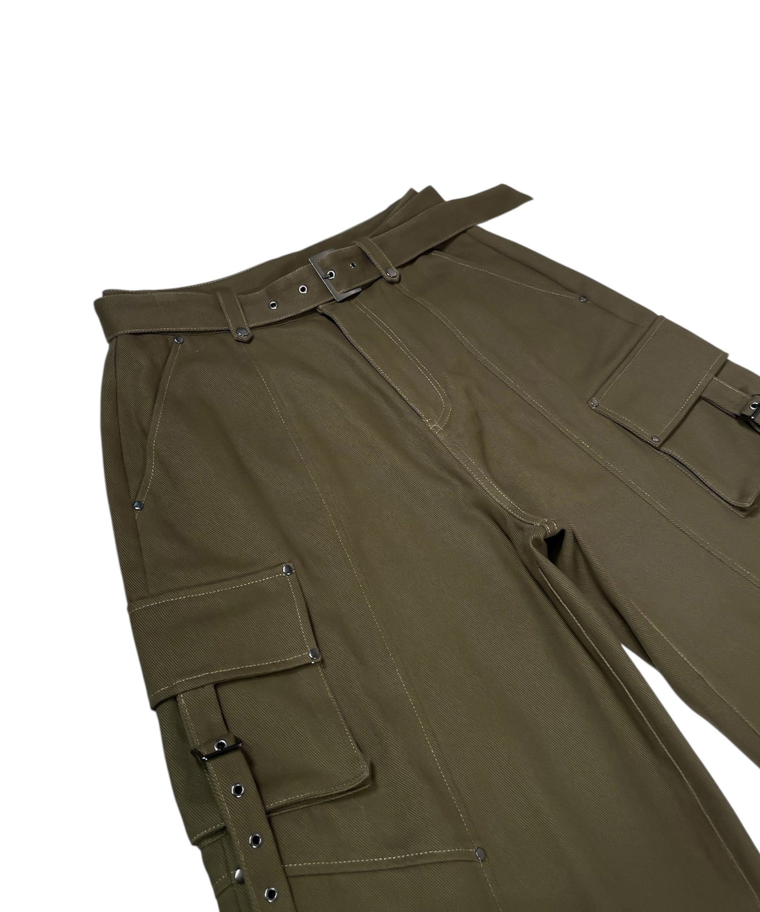 ステッチデザインカーゴパンツ