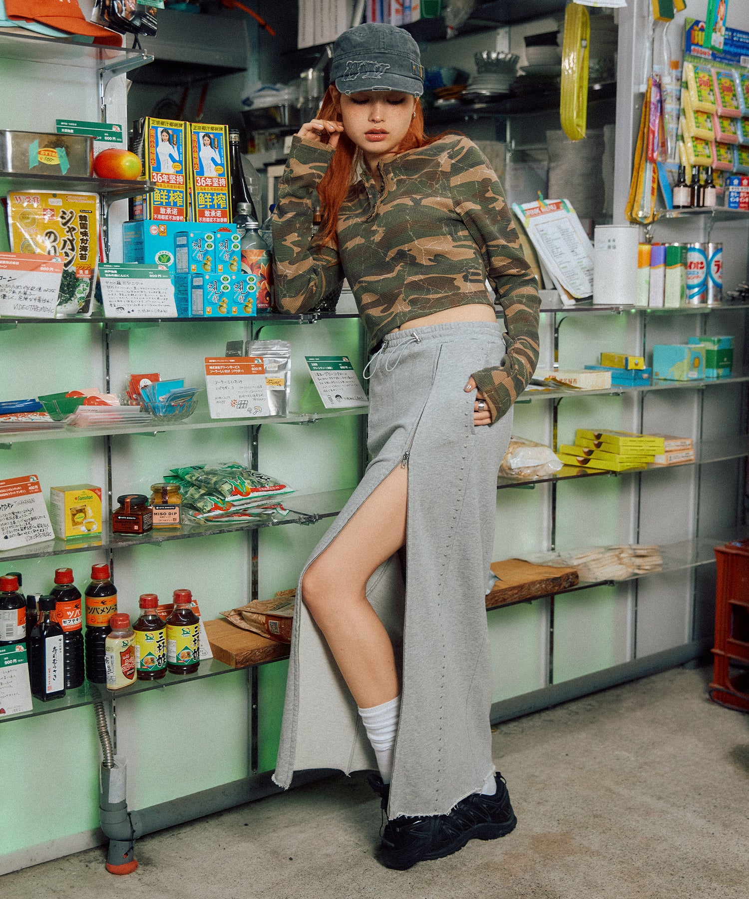 MODEL:170cm/COLOR:MIX①/SIZE:F