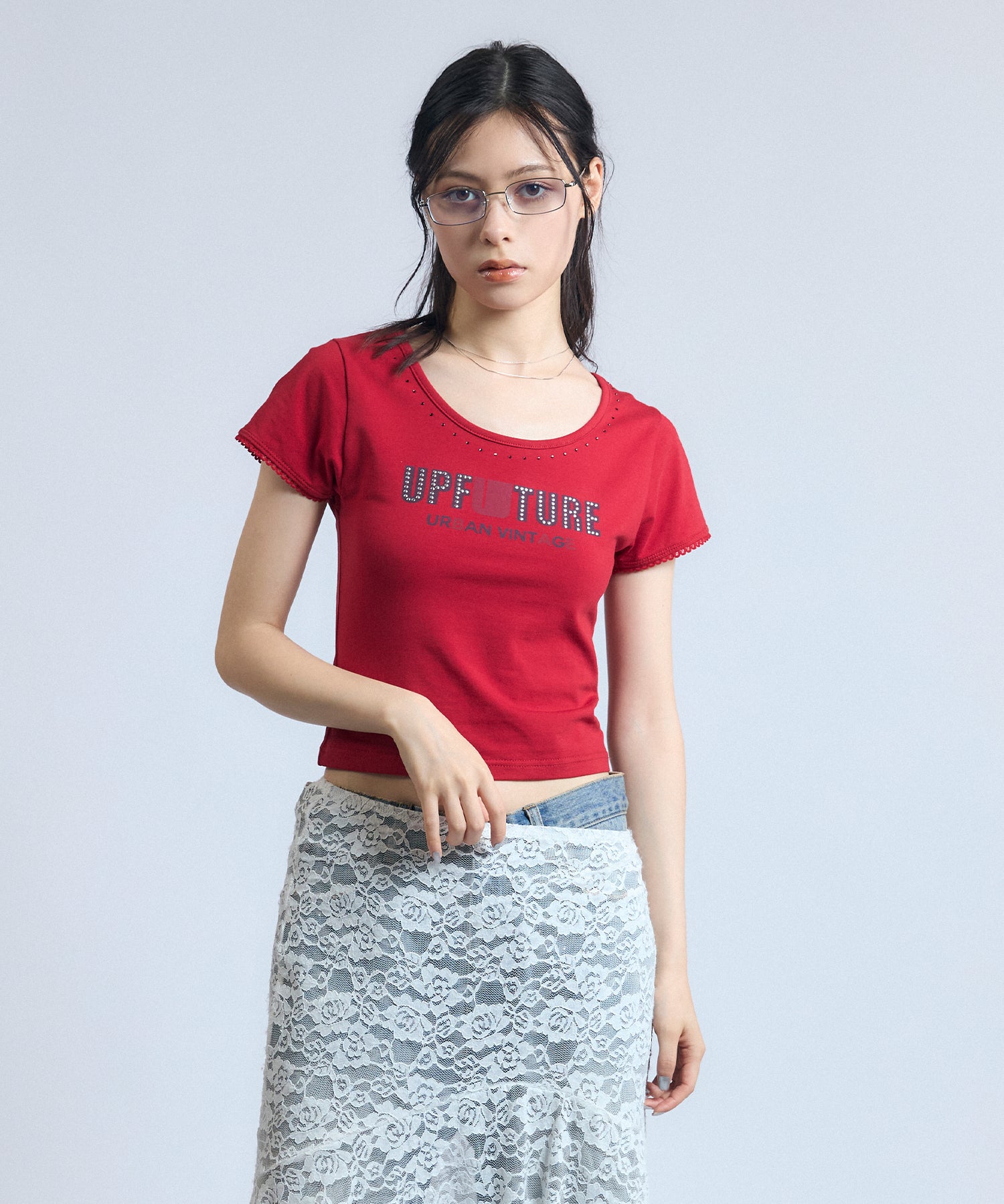 MODEL:163cm/COLOR:RED/SIZE:F