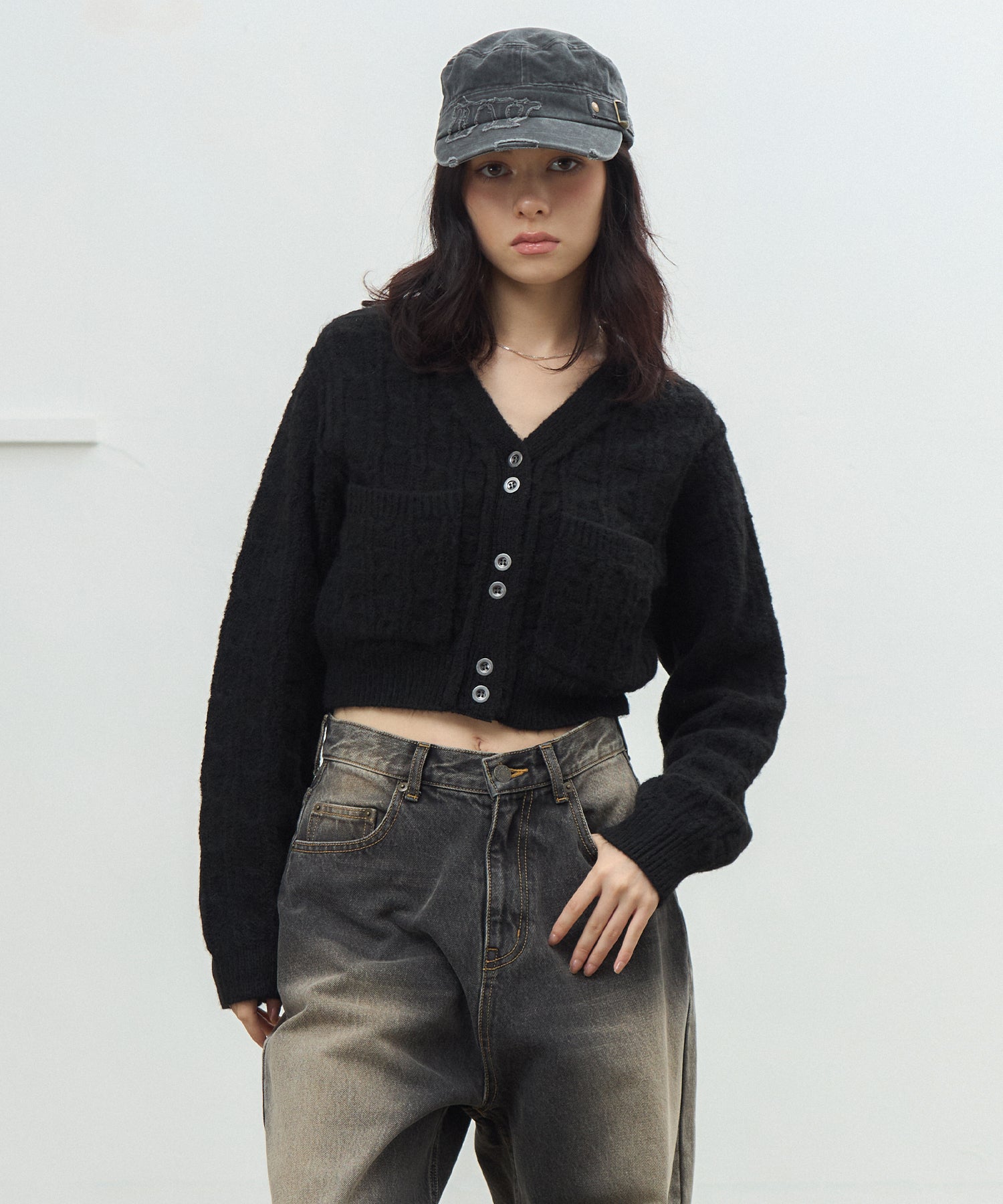 MODEL:163cm/COLOR:BLACK/SIZE:F