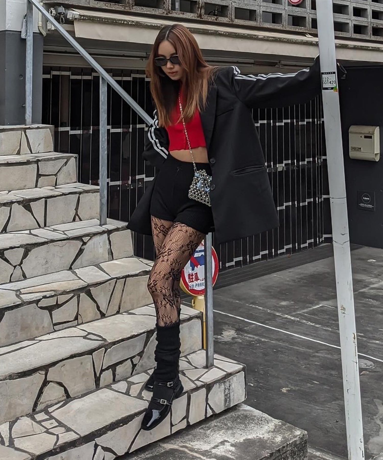 DIRECTOR:161cm/COLOR:BLACK/SIZE:F