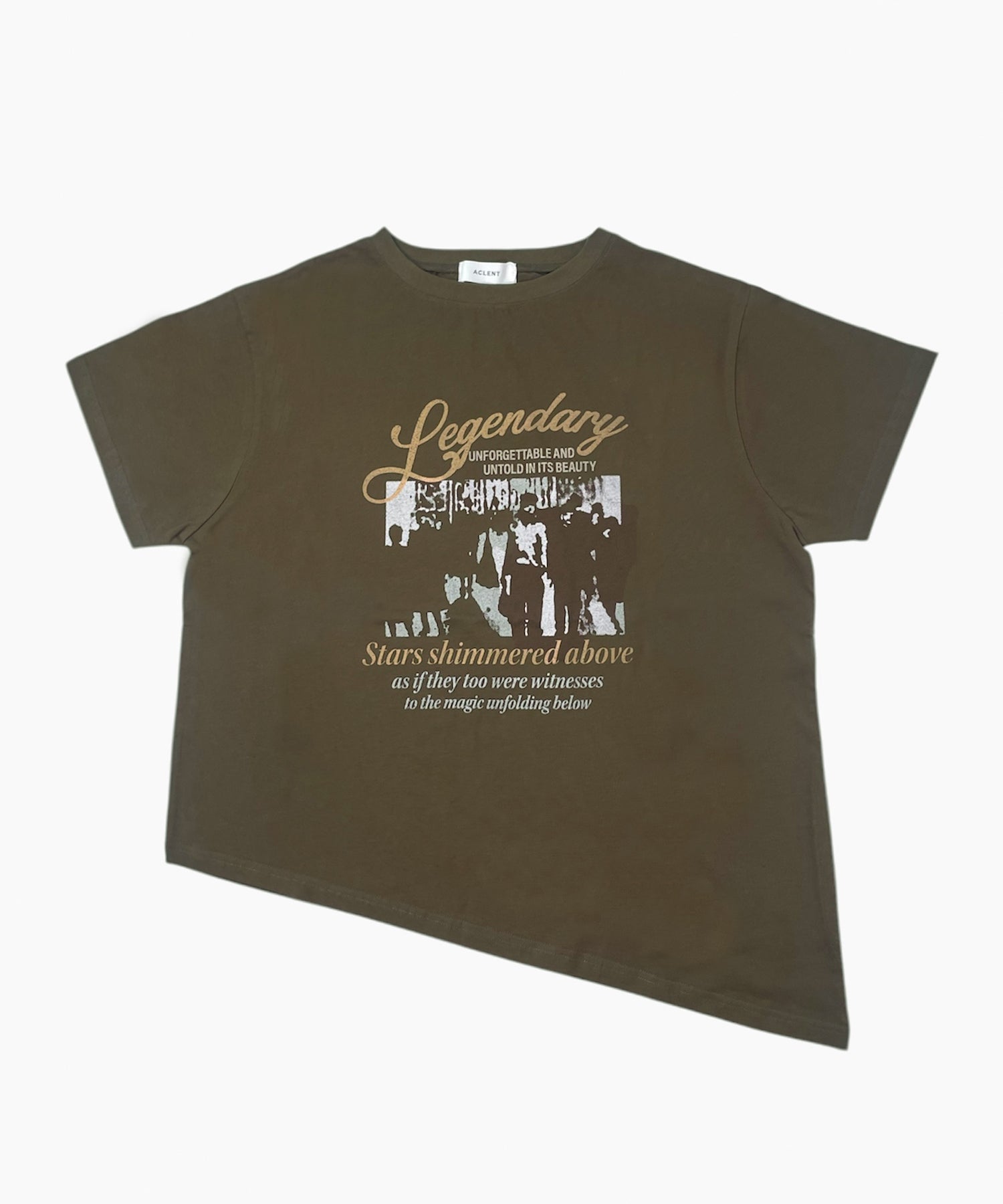 2way asymmetry vintage tee