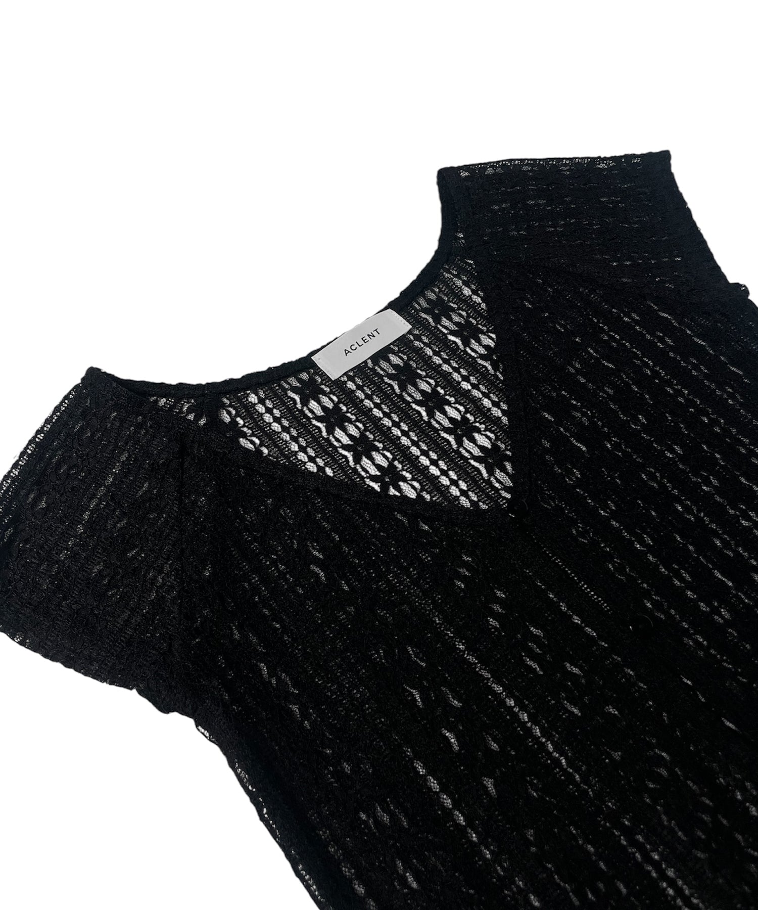 ホルターキャミソールレースカーデセット