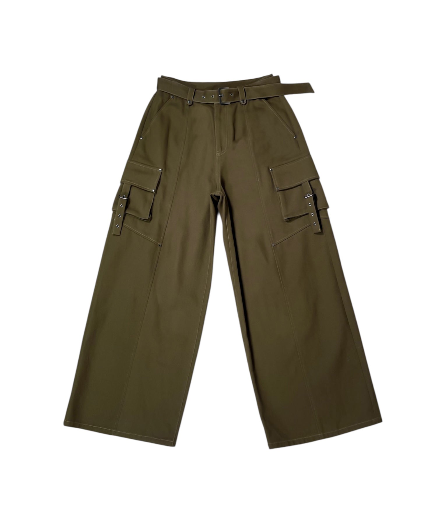 ステッチデザインカーゴパンツ