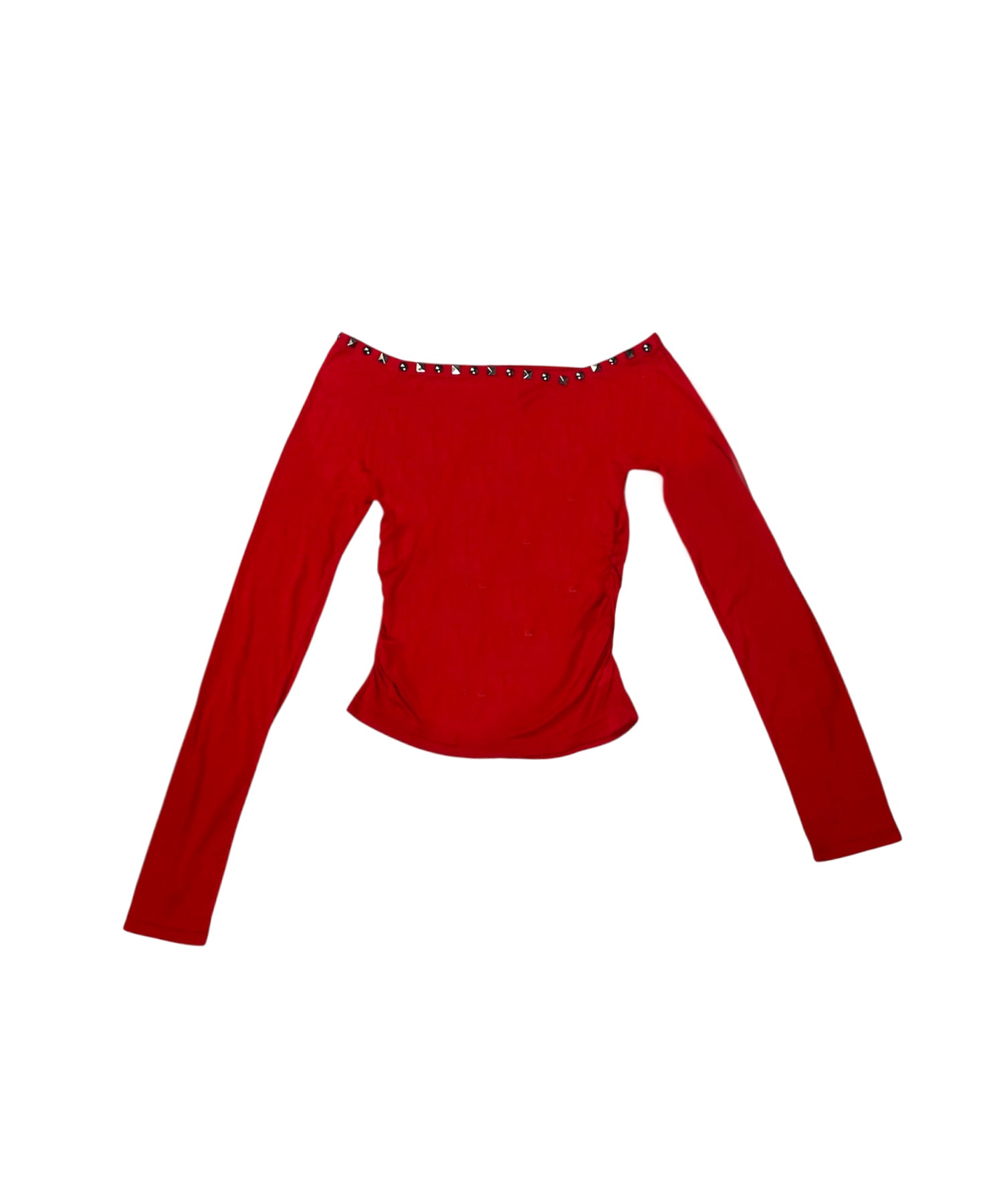 スタッズワンショルシアーロンT